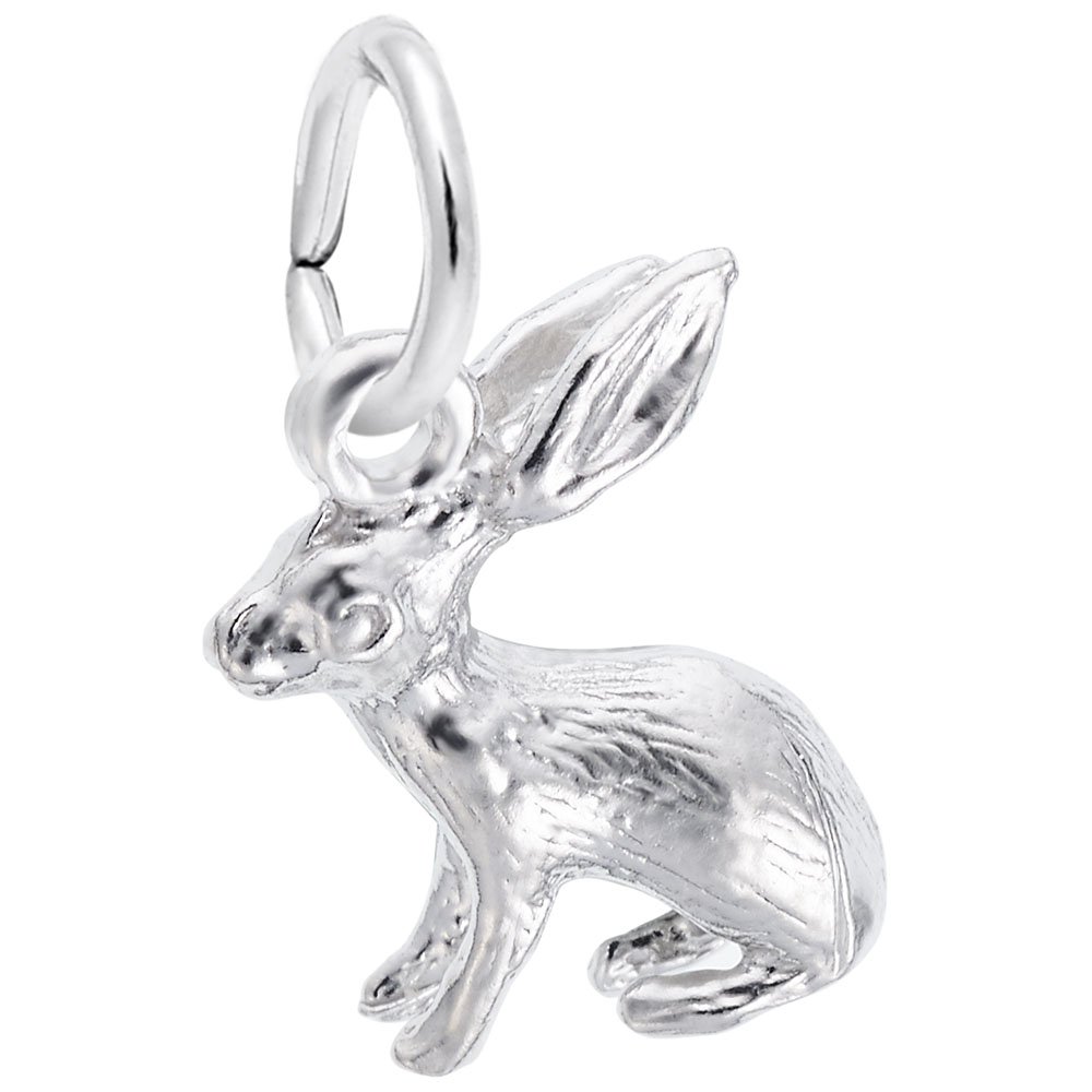 Bunny Charm for Jewelry Making - Cute Rabbit Pendant for Bracelets and Necklaces - Perfect for DIY Crafts, Gifts, and Fashion Accessories