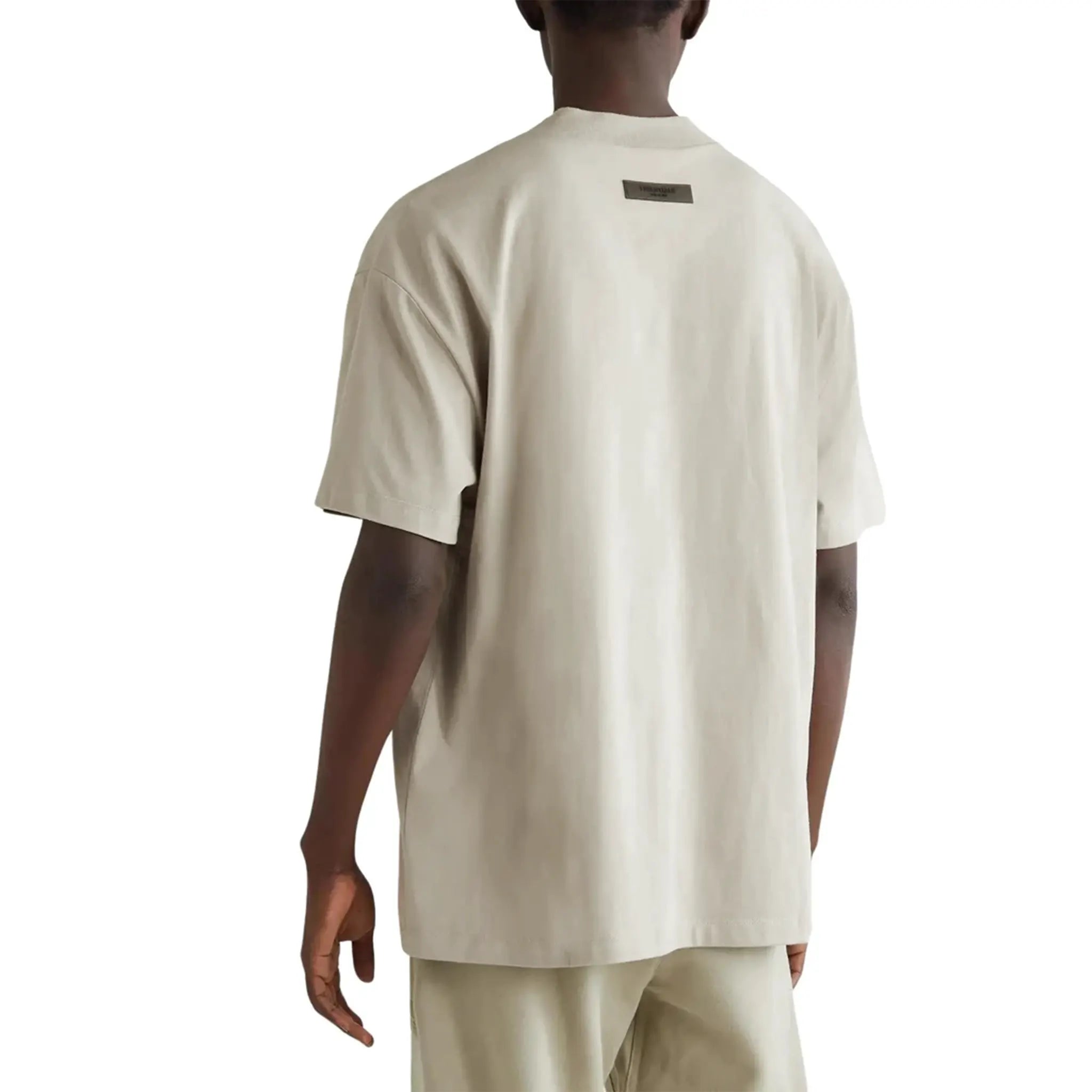 Fear of God Essentials Short Sleeve T-Shirt - Smoke Grey (FW22 Collection) | Casual Streetwear & Layering Staple for Men