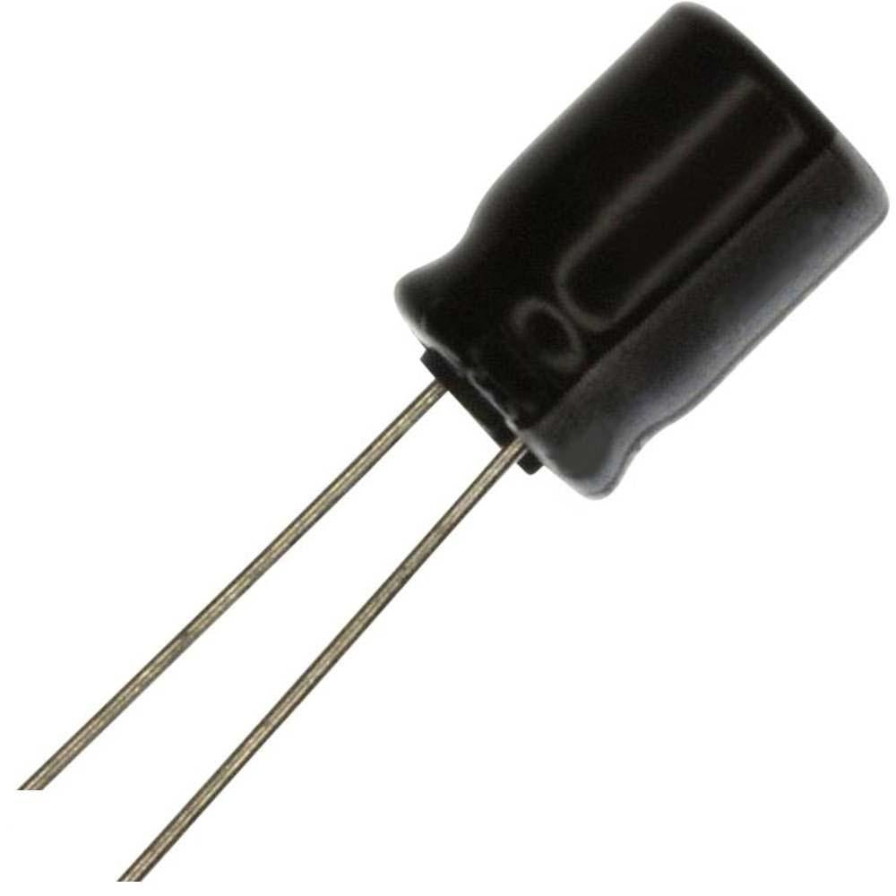 High-Quality 50V 4.7µF Electrolytic Non-Polarized Radial Capacitor - Perfect for Audio Circuits, Power Supplies & Electronic Repair Projects