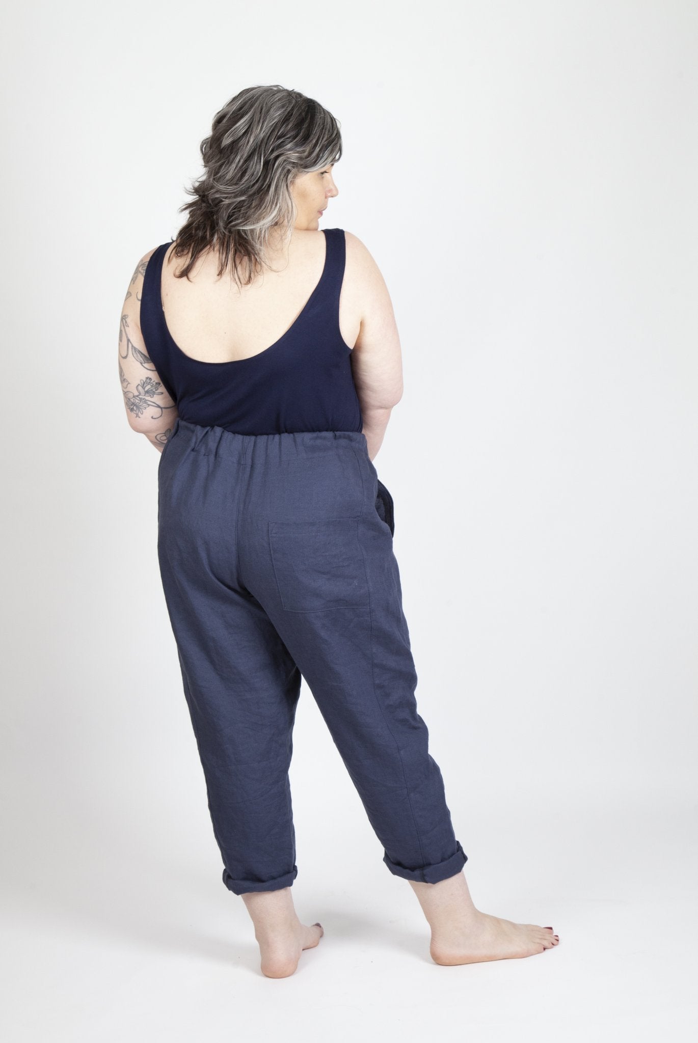 Sew House Seven Free Range Slacks - Women's High Waisted Comfort Pants in Sizes 00-20 for Work, Travel & Everyday Wear