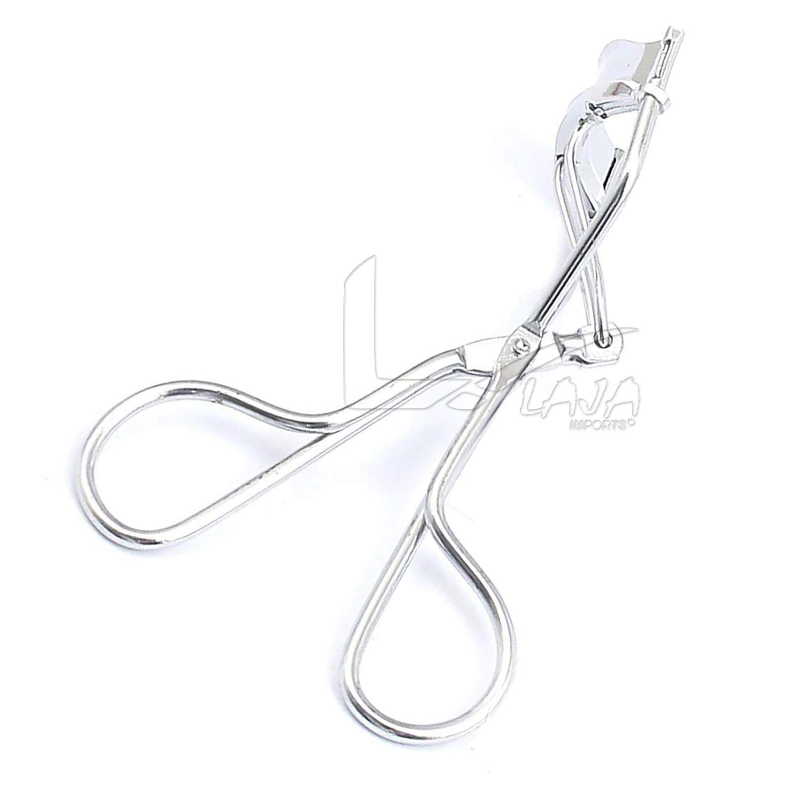 Professional Silver Eyelash Curler Set of 2 - Premium Lash Curling Tools for Perfect Eye Makeup | Ideal for Home Use, Travel & Professional Makeup Artists