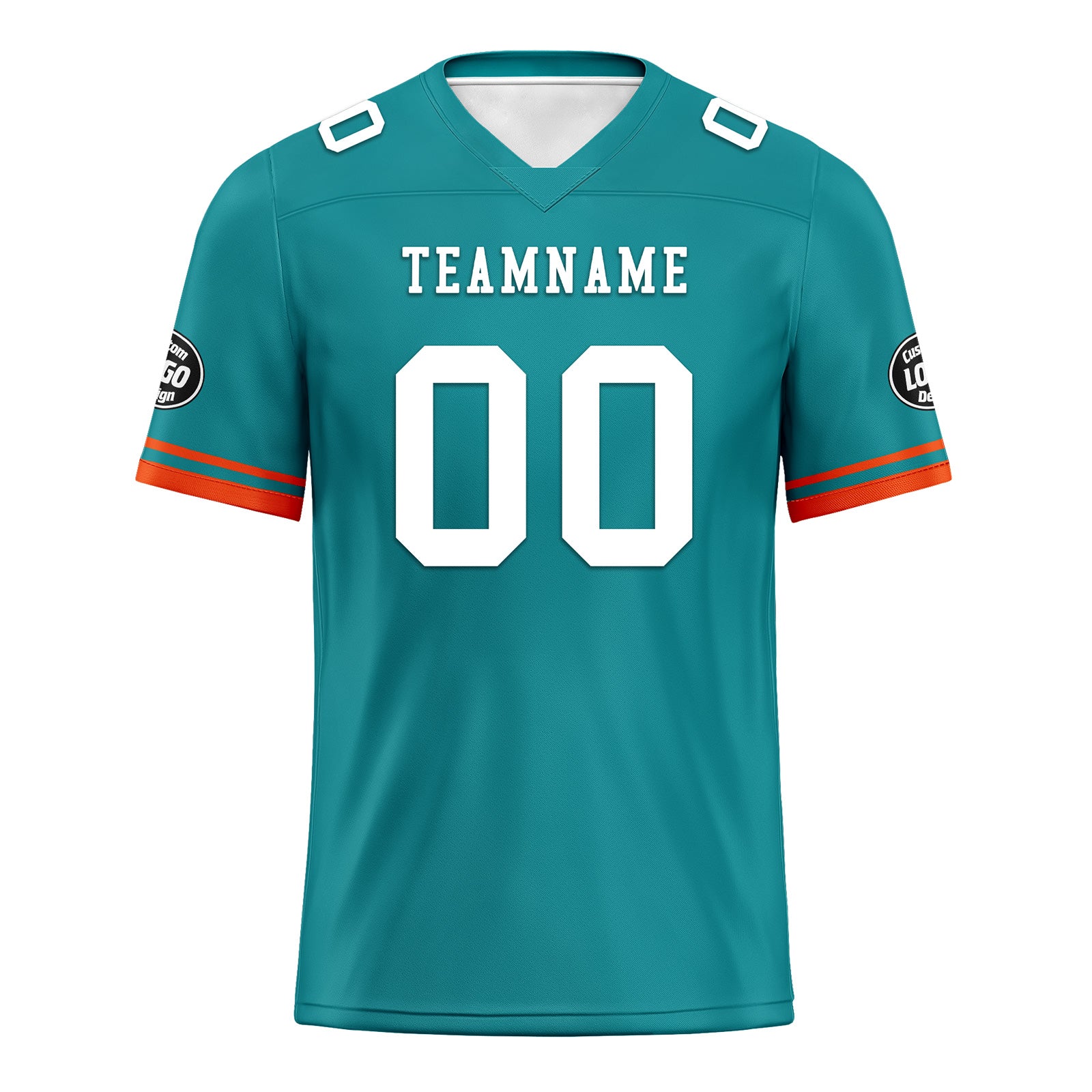 Custom Green Miami Personalized Authentic Football Jersey FBJ02 D020263 - High-Quality Embroidered NFL Style Jersey for Men, Women & Youth - Perfect for Game Day, Tailgating & Fan Events
