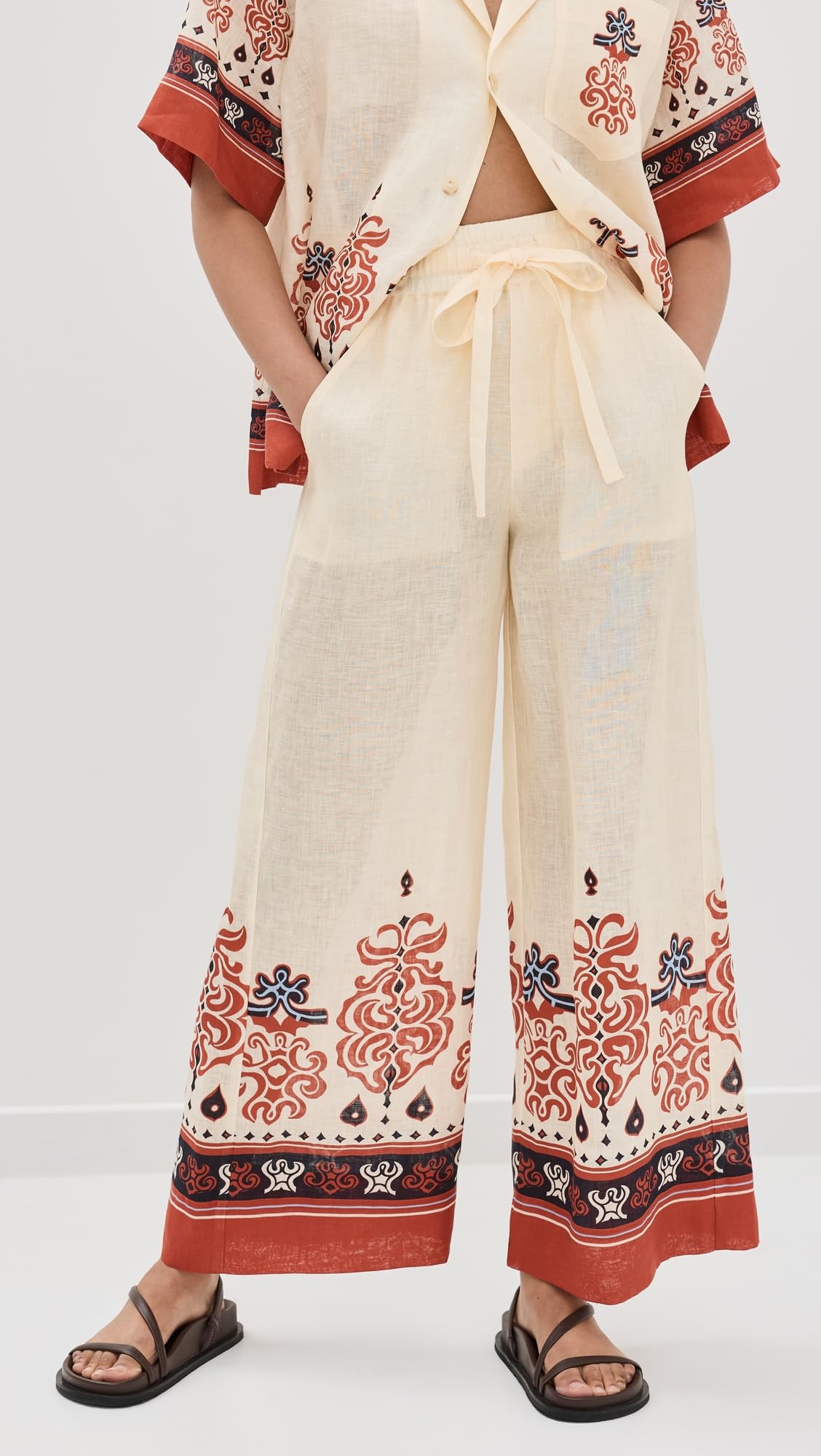 Women's Emmett Pants - Comfortable Stretch High-Waisted Trousers for Work & Casual Wear | Perfect for Office, Travel & Everyday Outfits