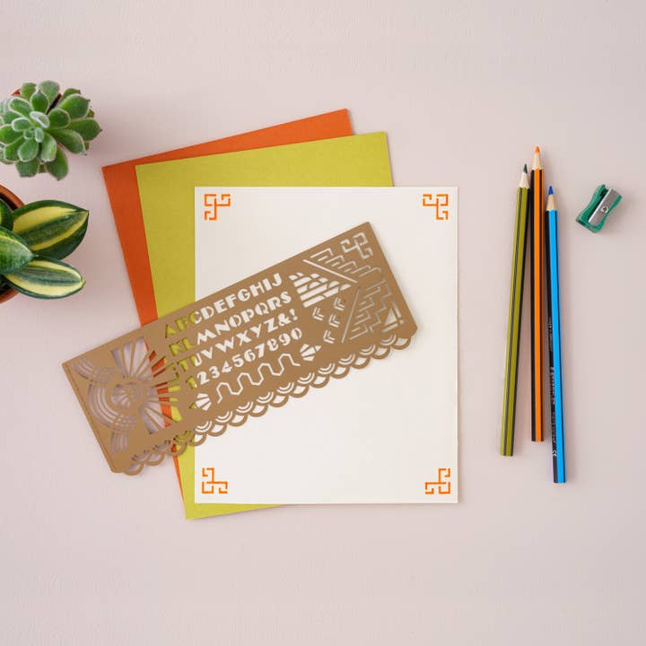 Art Deco Drawing Stencils for Design & Craft - Reusable Templates for Wall Art, Scrapbooking, and DIY Projects