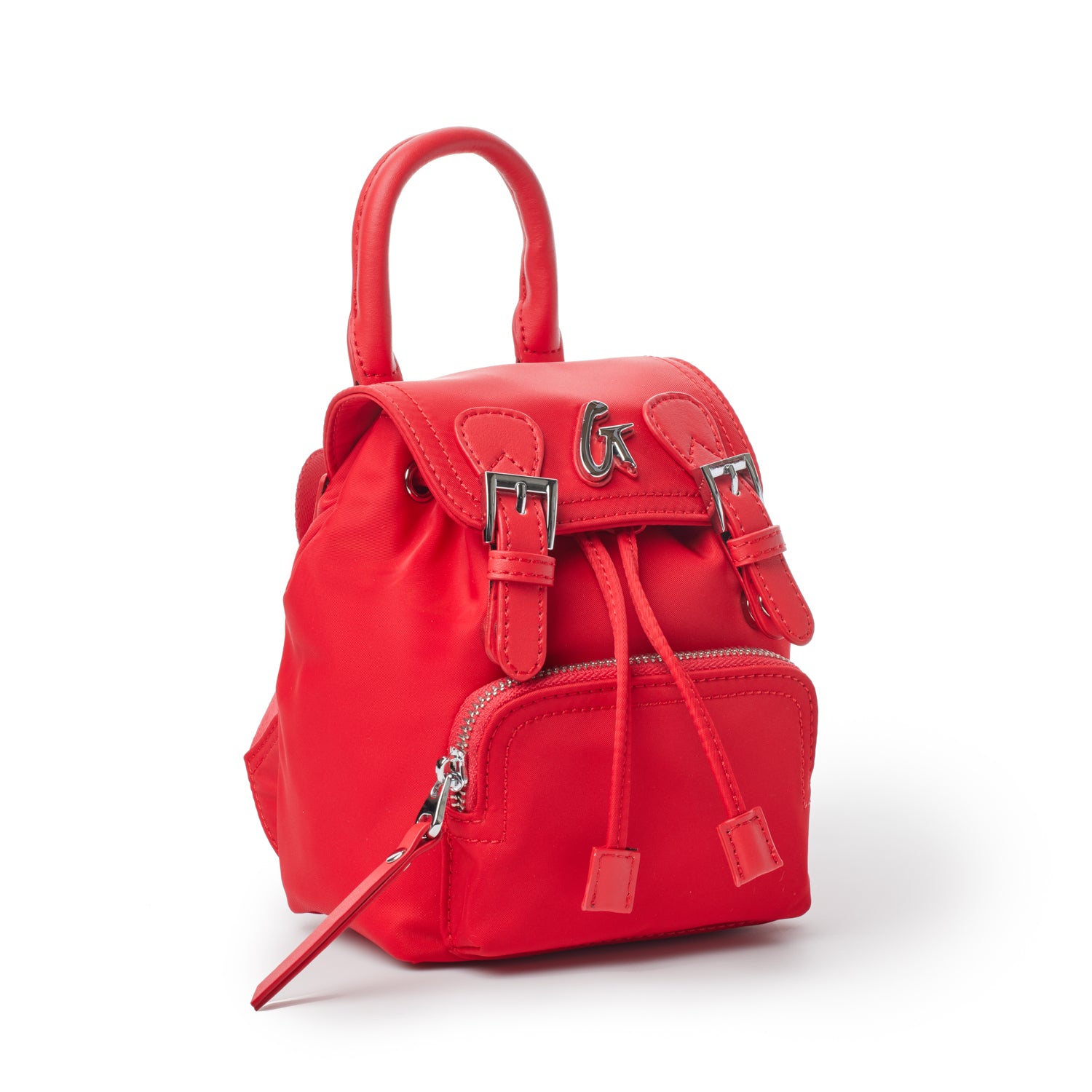 Mini Nylon Backpack for Women & Men - Lightweight, Durable & Water-Resistant - Perfect for Travel, Hiking, School & Everyday Use - Red
