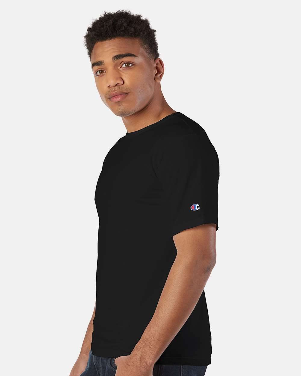 Champion Garment Dyed Short Sleeve T-Shirt for Men - Soft Cotton 3XL Pink Candy Casual Tee - Perfect for Gym, Workout, and Everyday Wear