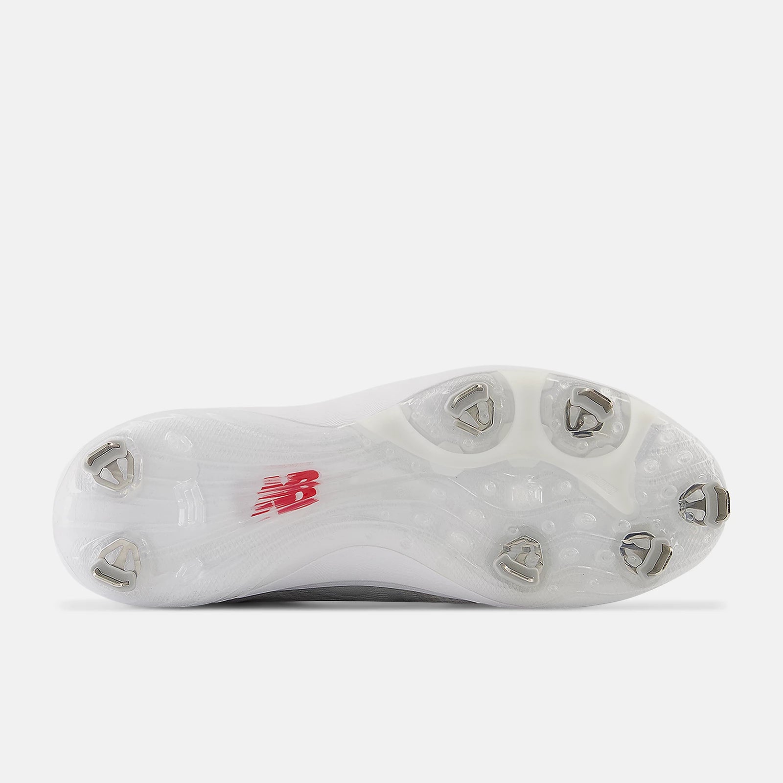 New Balance L4040TW7 White & Grey Low Baseball Cleats - Lightweight & Durable for Baseball, Softball & Training (Perfect for Games, Practice & Field Sports)