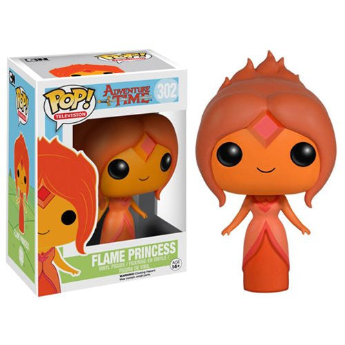 Adventure Time Flame Princess Pop! Vinyl Figure - Collectible Cartoon Character Toy for Fans & Gift - Perfect for Display, Cosplay, and Themed Parties