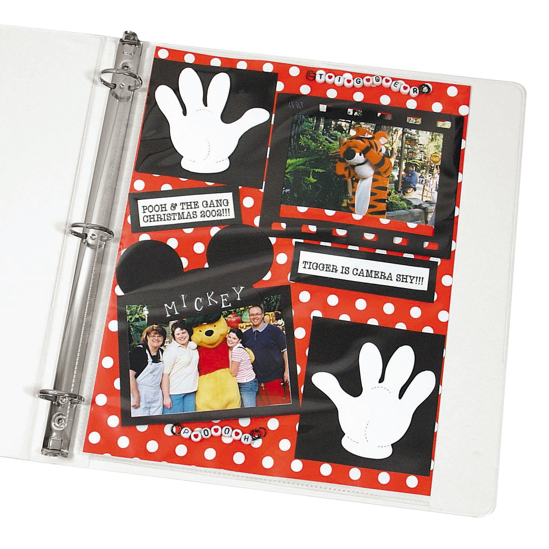 C-Line 11 x 8.5 Inch Heavyweight Poly Scrapbook Page Protectors - Top Load Memory Book with 50 Pages per Box - Perfect for Photo Albums, School Projects & Craft Preservation