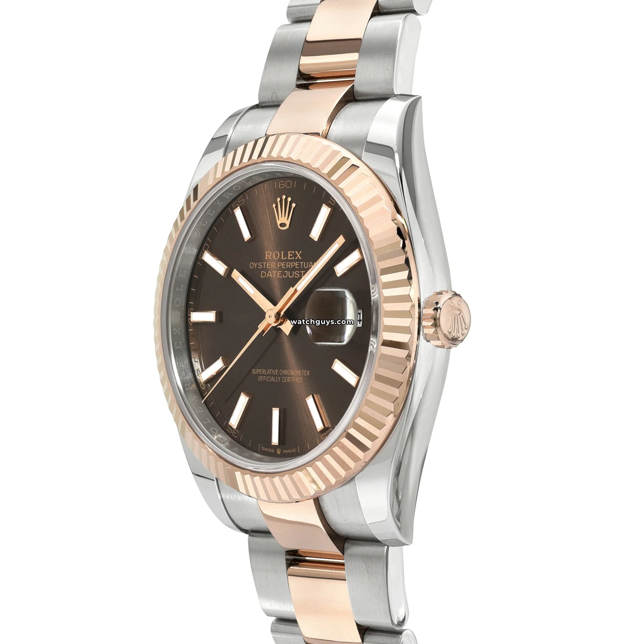 Rolex Datejust 126331 Men's Watch - 41mm Stainless Steel & Everose Gold, Chocolate Dial, Oyster Bracelet - Luxury Timepiece for Business, Gifting & Special Occasions