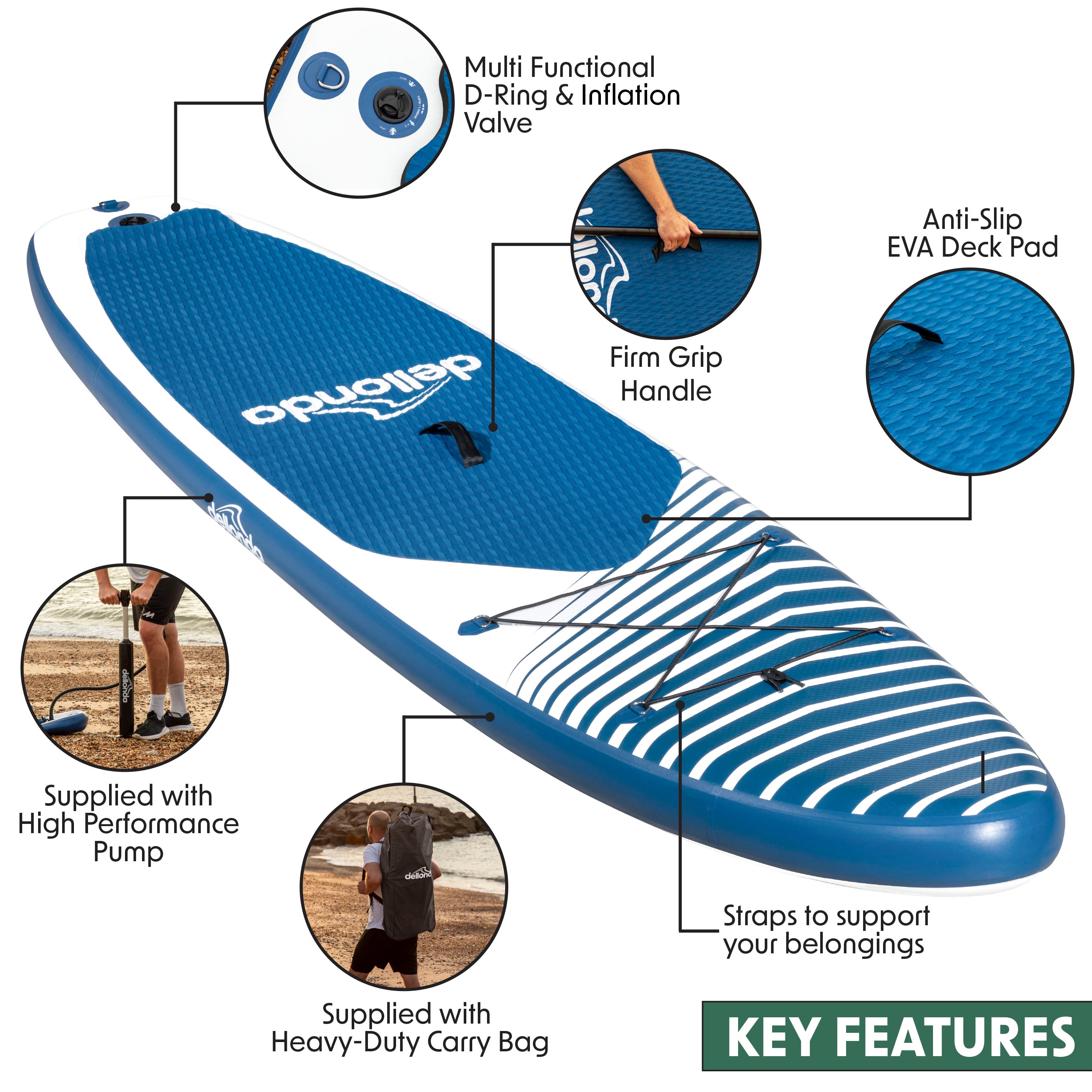 Inflatable Stand Up Paddle Board 10'2
