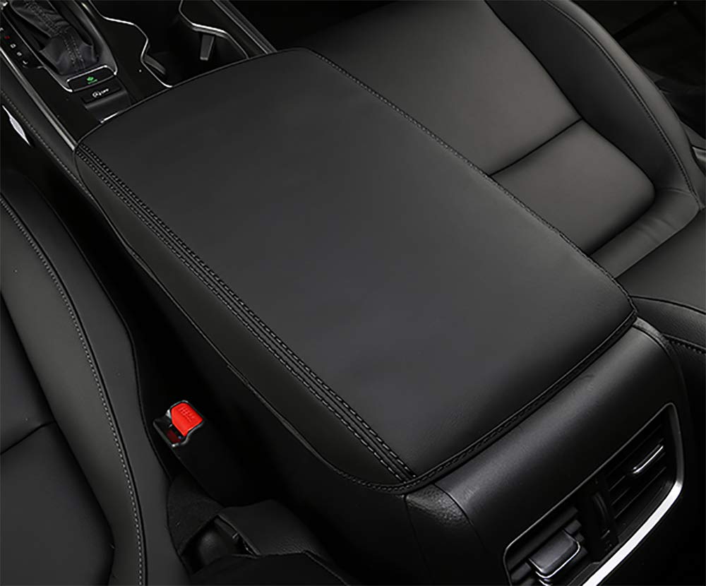 Beerte Universal Car Armrest Cover for Honda Accord 2018-2022 - Premium Black Center Console Protector | Comfort Upgrade & Interior Protection for Daily Commuting & Long Road Trips