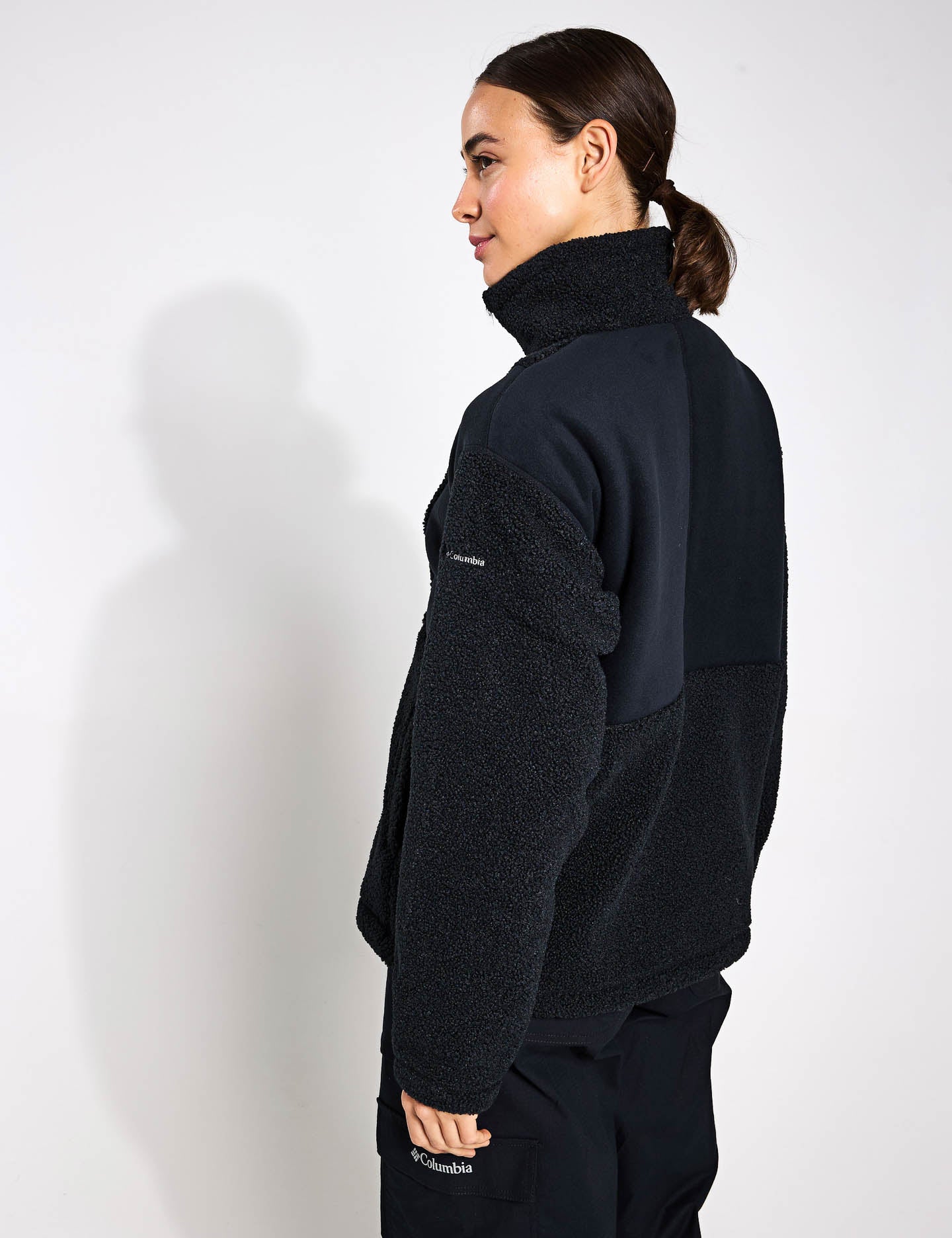 Panorama Full Zip II Fleece Jacket for Men & Women - Soft & Warm Winter Outerwear - Black - Perfect for Hiking, Camping & Outdoor Activities