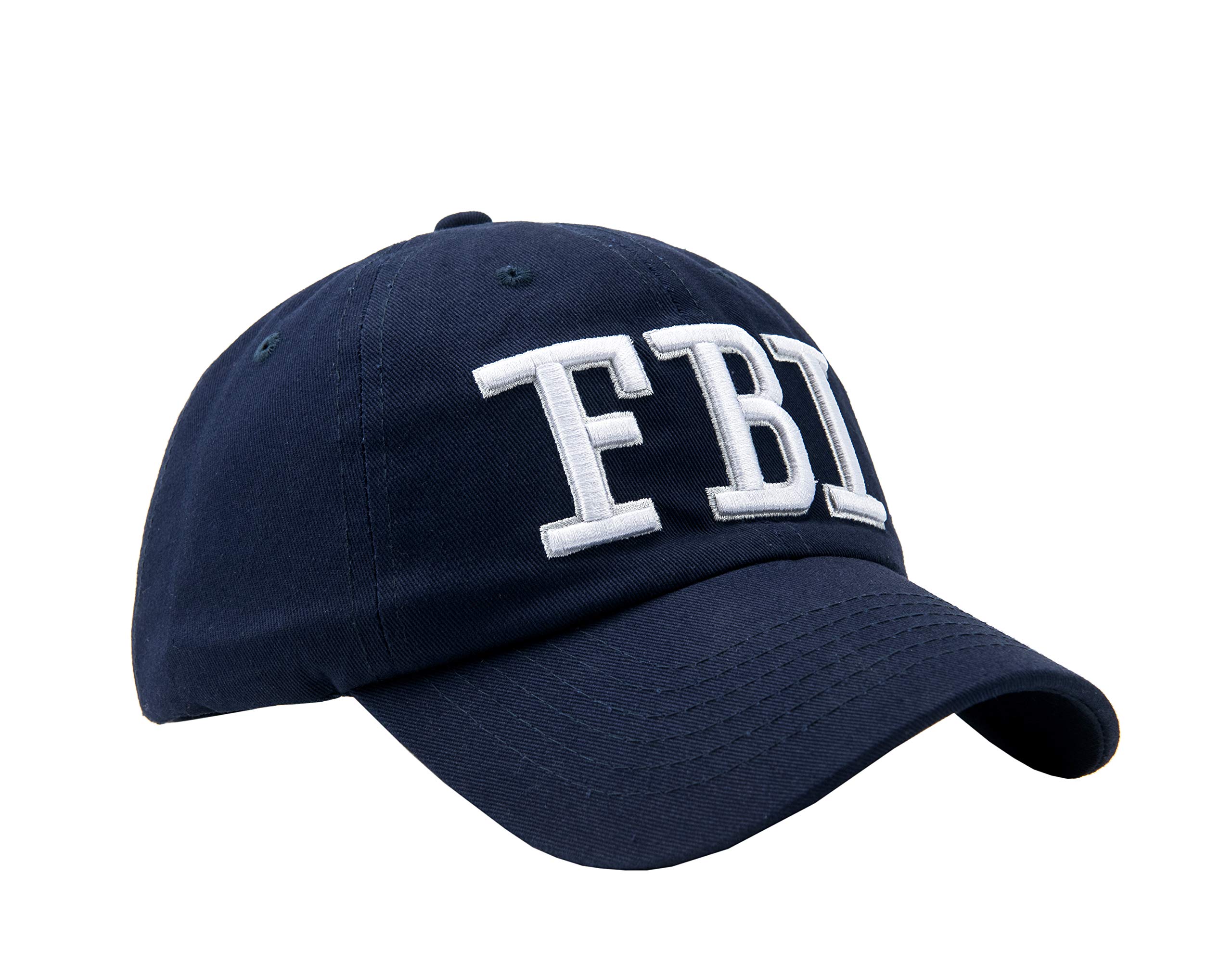 FBI & Police Agent Hats for Men and Women - Navy Blue Tactical Cap for Law Enforcement, Security & Costume Use