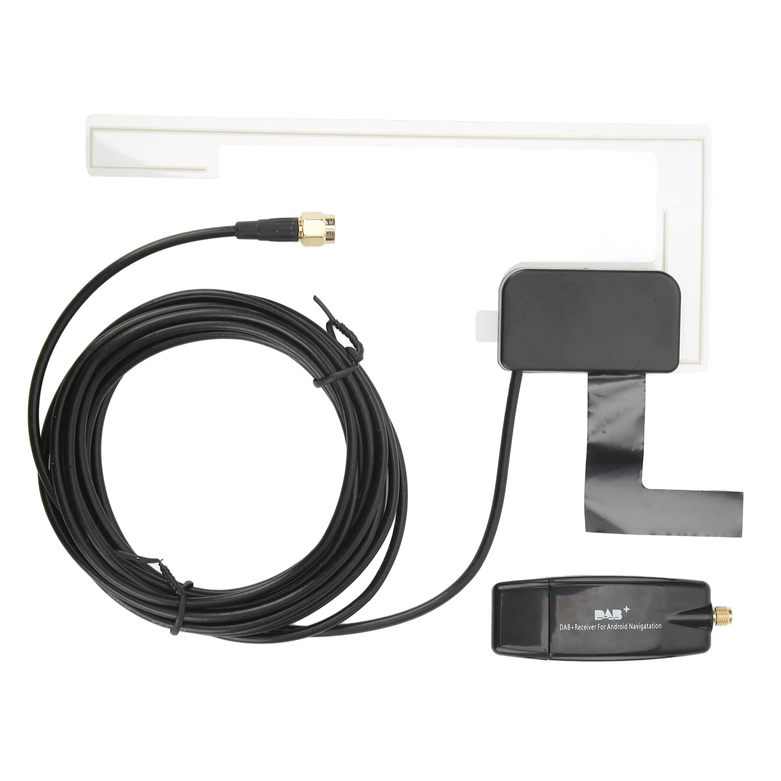 Universal Car DAB Digital Radio Receiver Adapter Kit - Compatible with 4.4 Car Navigation Systems | Enjoy Digital Radio on Road Trips & Commutes