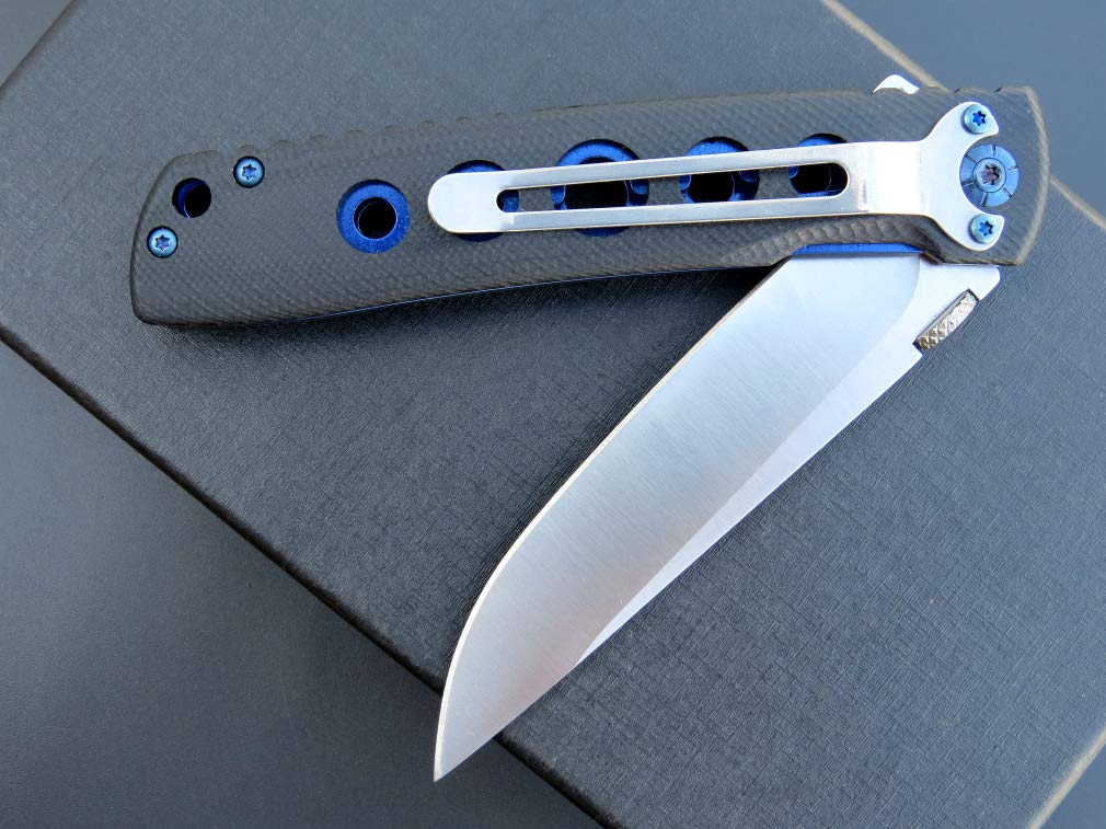 Eafengrow EF27 EDC Folding Knife - Tactical Pocket Knife with Clip, Outdoor Camping, Hiking, Survival Gear for Everyday Carry & Adventure