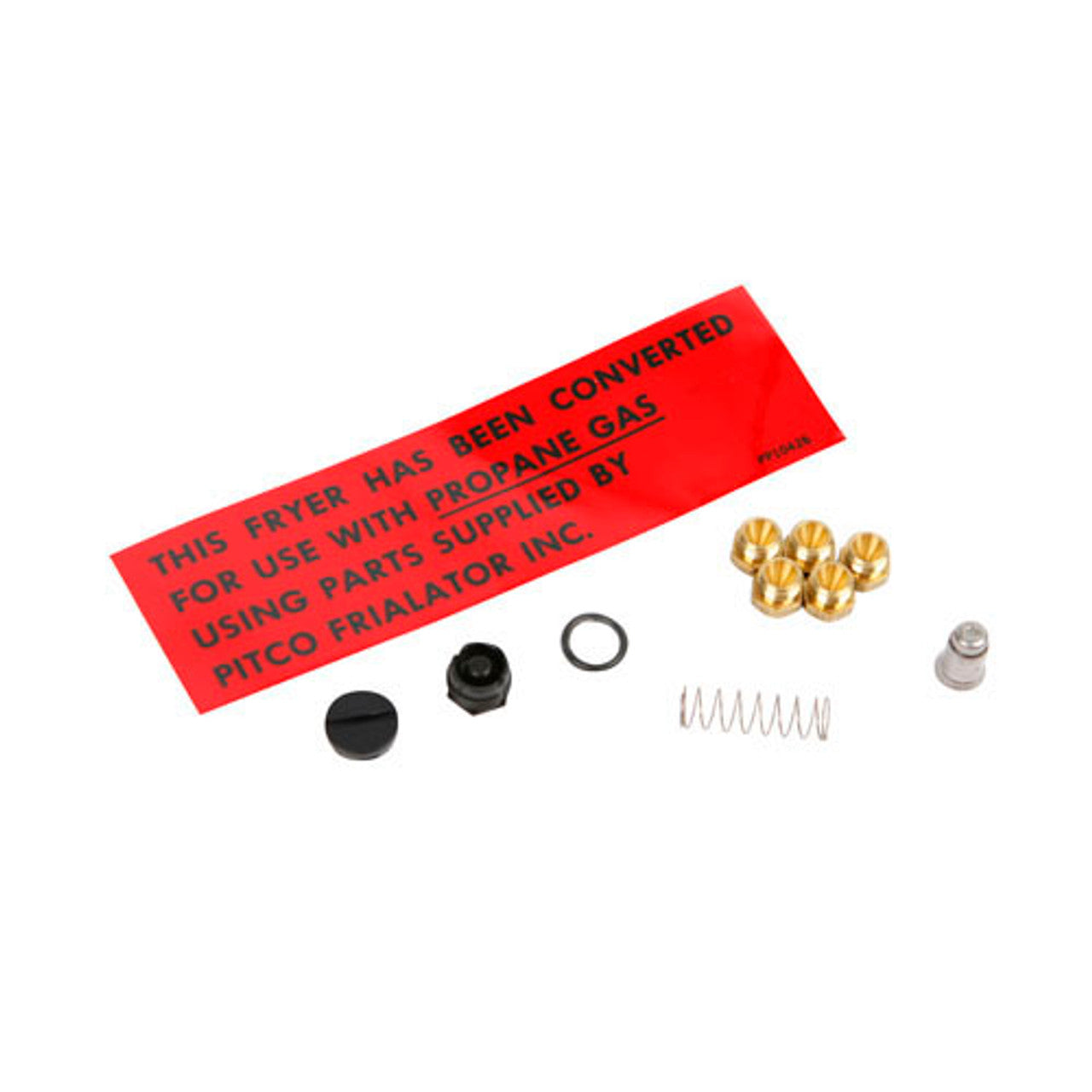 Honeywell Natural Gas to LP Conversion Kit for Pitco SG18 Fryer - 5 Burner Upgrade - Compatible with NRE #063201 - Perfect for Commercial Kitchens & Restaurants