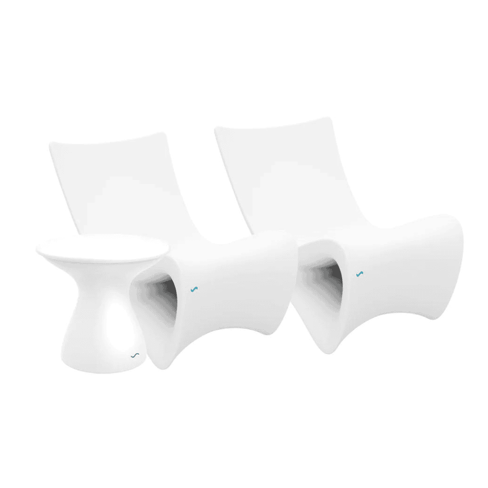 Boxhill Bundles: Classic Luxury Pool Chairs Set of 2 - Perfect for Backyard, Beach & Resort Relaxation