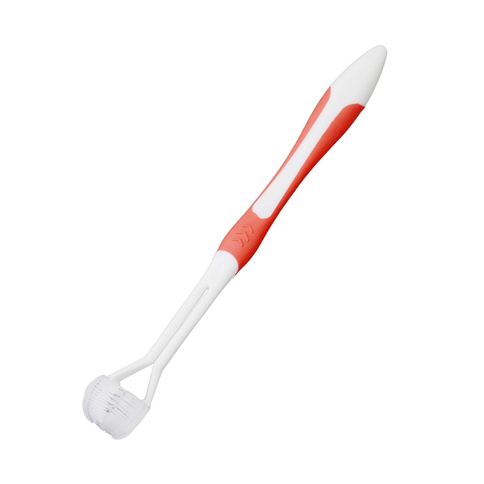 Multicolor Three-Sided Toothbrush Set - Travel Toothbrushes for Adults & Kids (Red) | Perfect for Home, Office & On-the-Go Oral Care