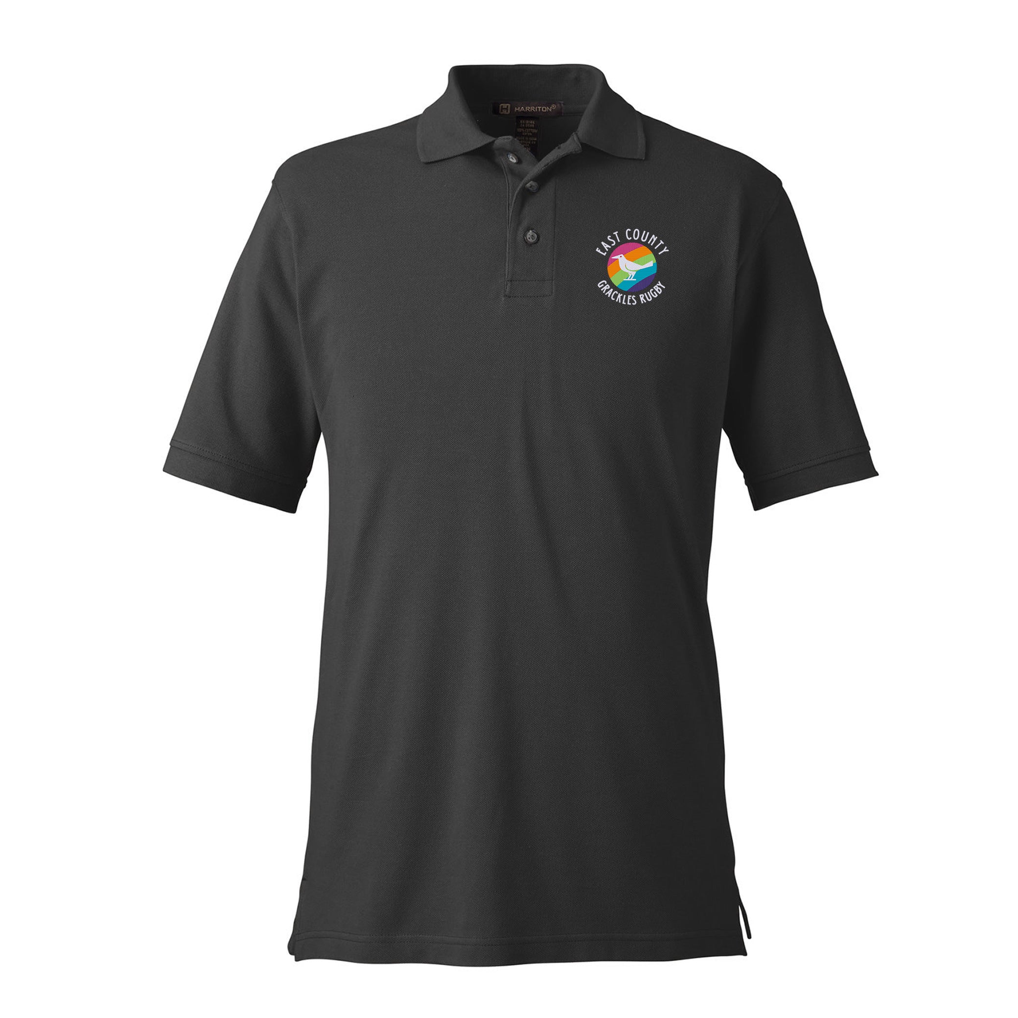 East Co. Grackles Ringspun Cotton Polo Shirt for Men - Comfortable & Breathable Casual Wear for Golf, Office & Outdoor Activities