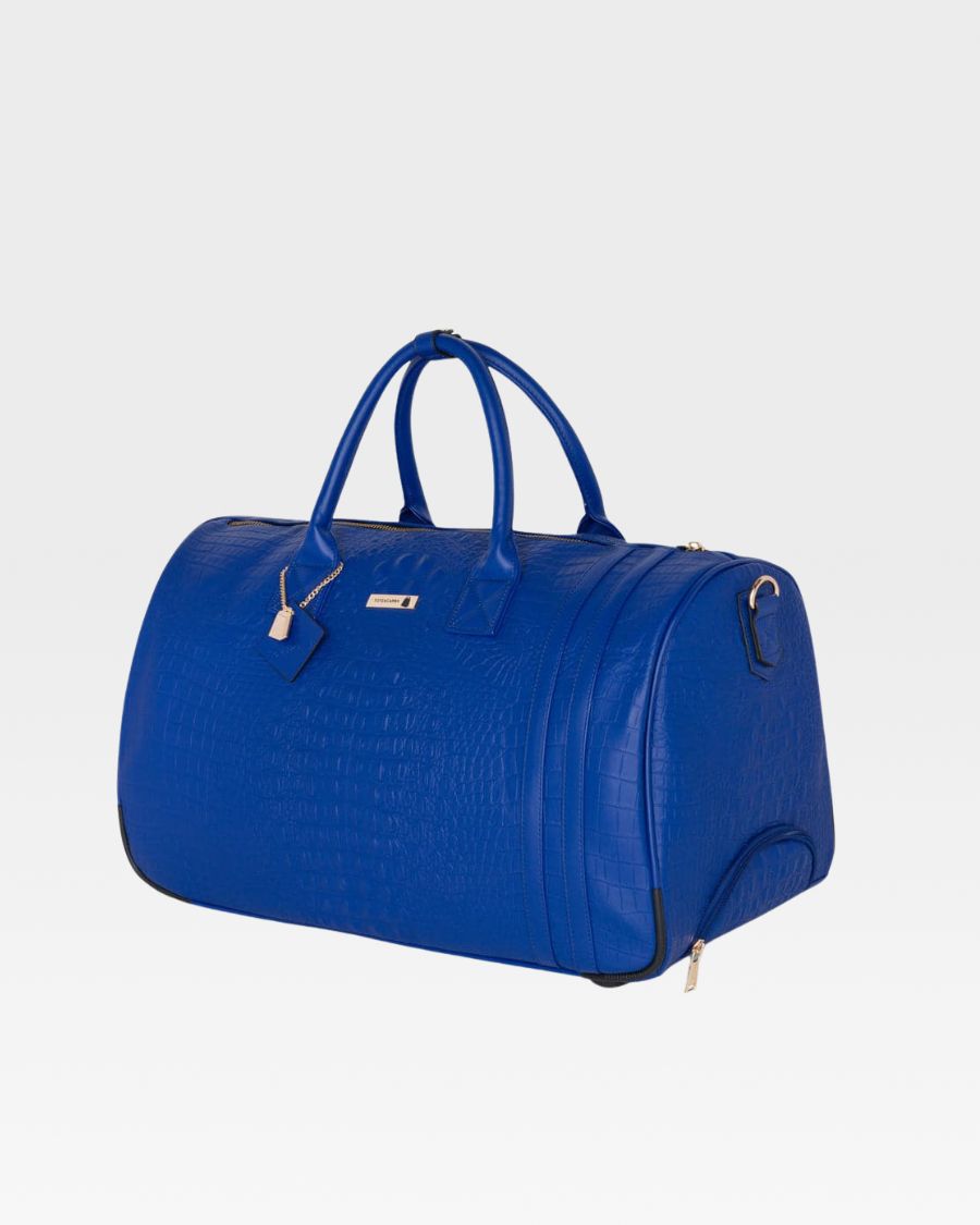 Apollo 2 Rolling Duffle Bag - Royal Blue Water-Resistant Luggage for Travel, Gym & Sports | Perfect for Airports, Weekend Getaways & Workout Gear Storage