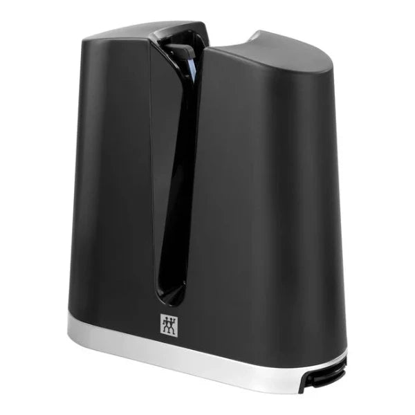 ZWILLING Professional Knife Sharpener - V Edge Sharpening System for Kitchen Knives | Perfect for Home Chefs & Culinary Enthusiasts | Sharpens Dull Blades Quickly & Safely
