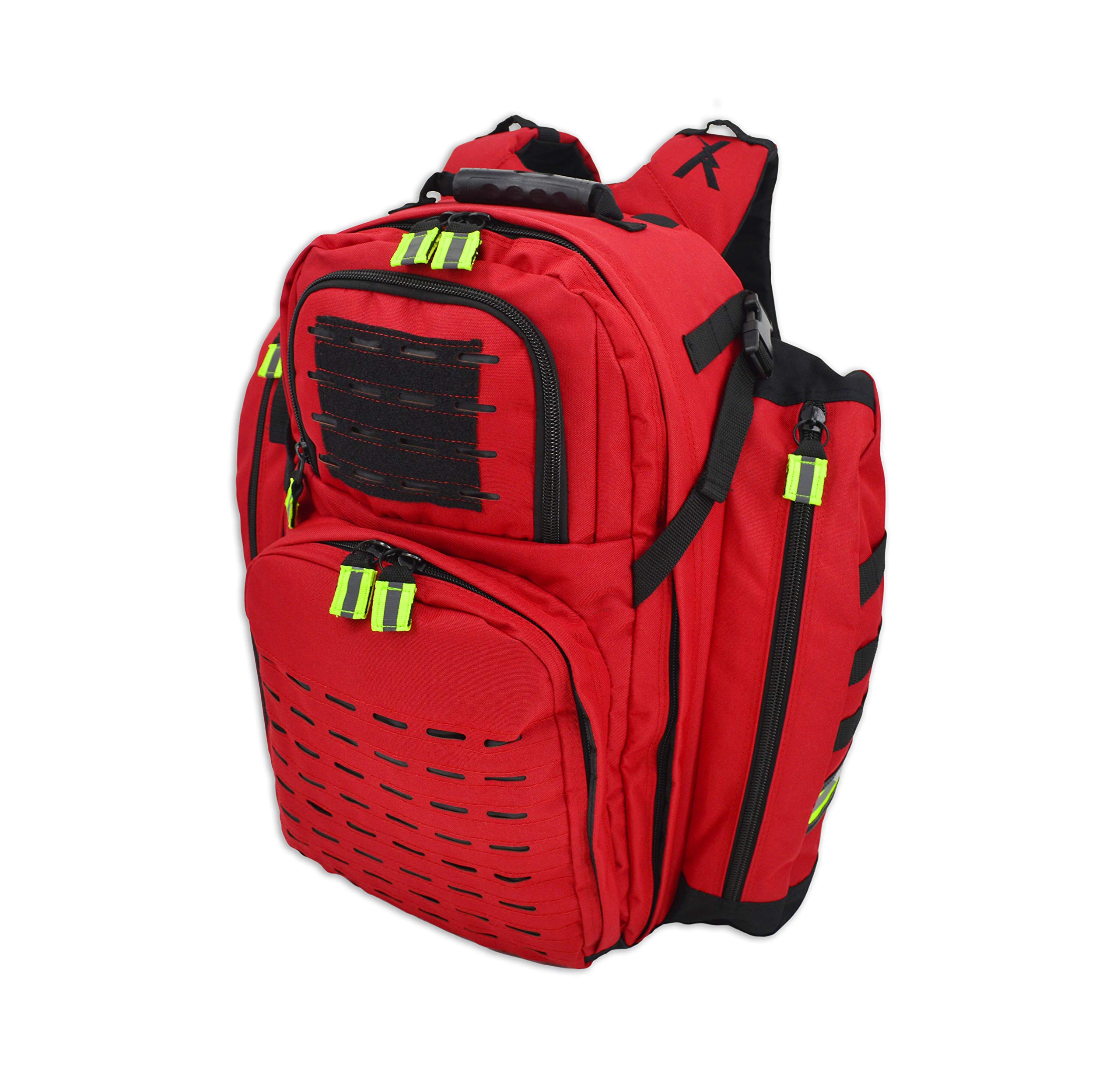 Lightning X TacMed ALS Oxygen Trauma Backpack with Modular Pouch System - Emergency Medical Kit for First Responders & Outdoor Adventures
