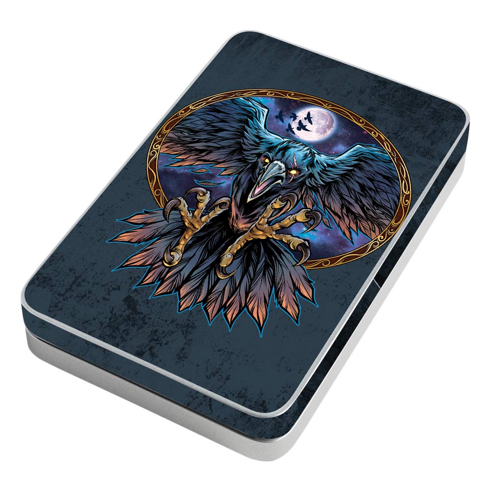 MightySkins Protective Vinyl Decal Wrap Cover for Lifeprint 3x4.5 Hyperphoto Printer - Black Crow Design | Durable, Customizable Skin | Easy to Apply & Remove | Made in USA | Perfect for Personalizing & Protecting Your Photo Printer at Home or Office
