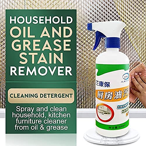 VIVNITS UNITY Kitchen Cleaner Spray - Powerful Oil & Grease Stain Remover for All Surfaces | Non-Toxic, Non-Flammable Degreaser for Kitchen, Chimney, Sink, Grill & Exhaust Fan | Perfect for Deep Cleaning Stubborn Grease & Everyday Kitchen Maintenance