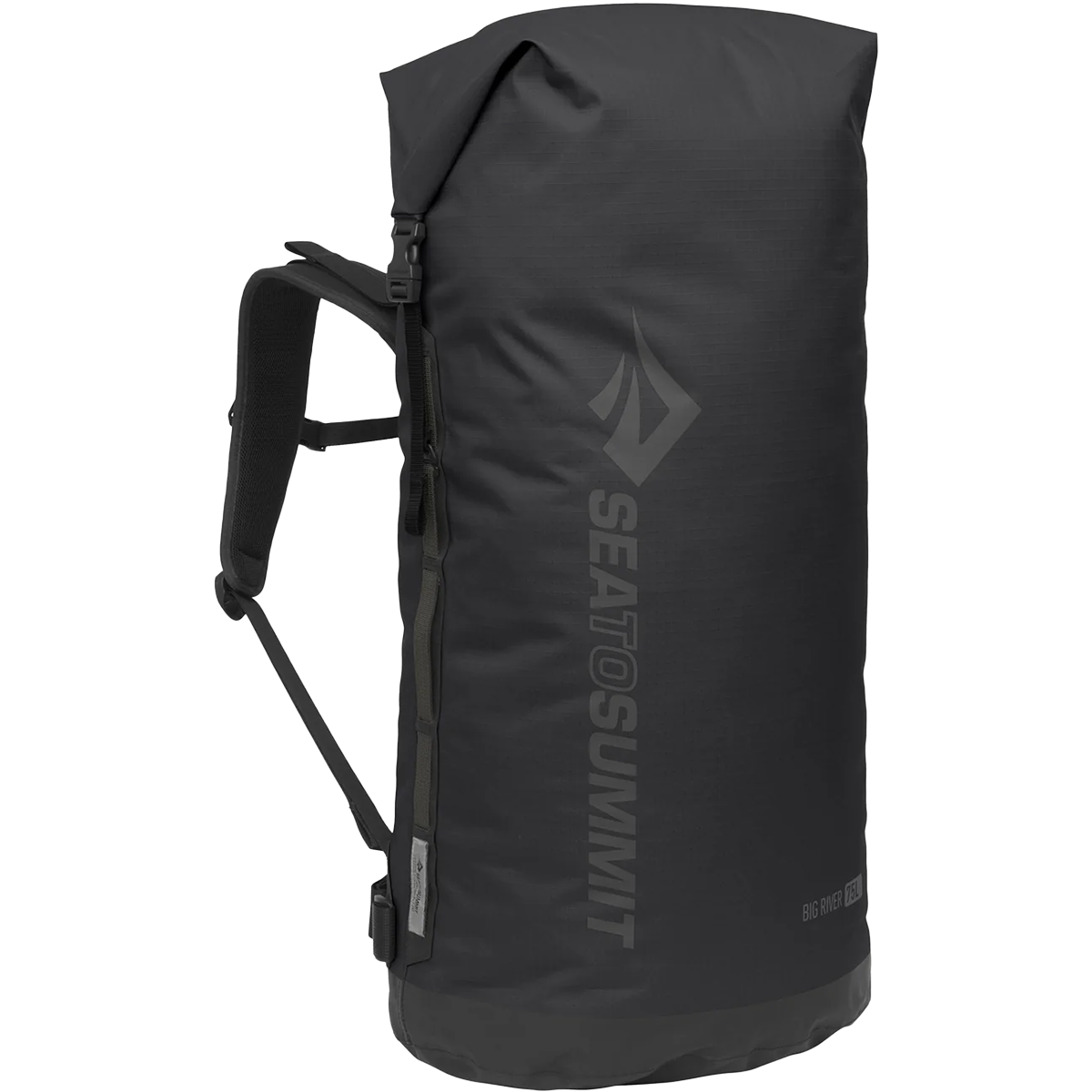 Big River 75L Waterproof Dry Backpack - Large Capacity for Hiking, Camping, Kayaking & Outdoor Adventures