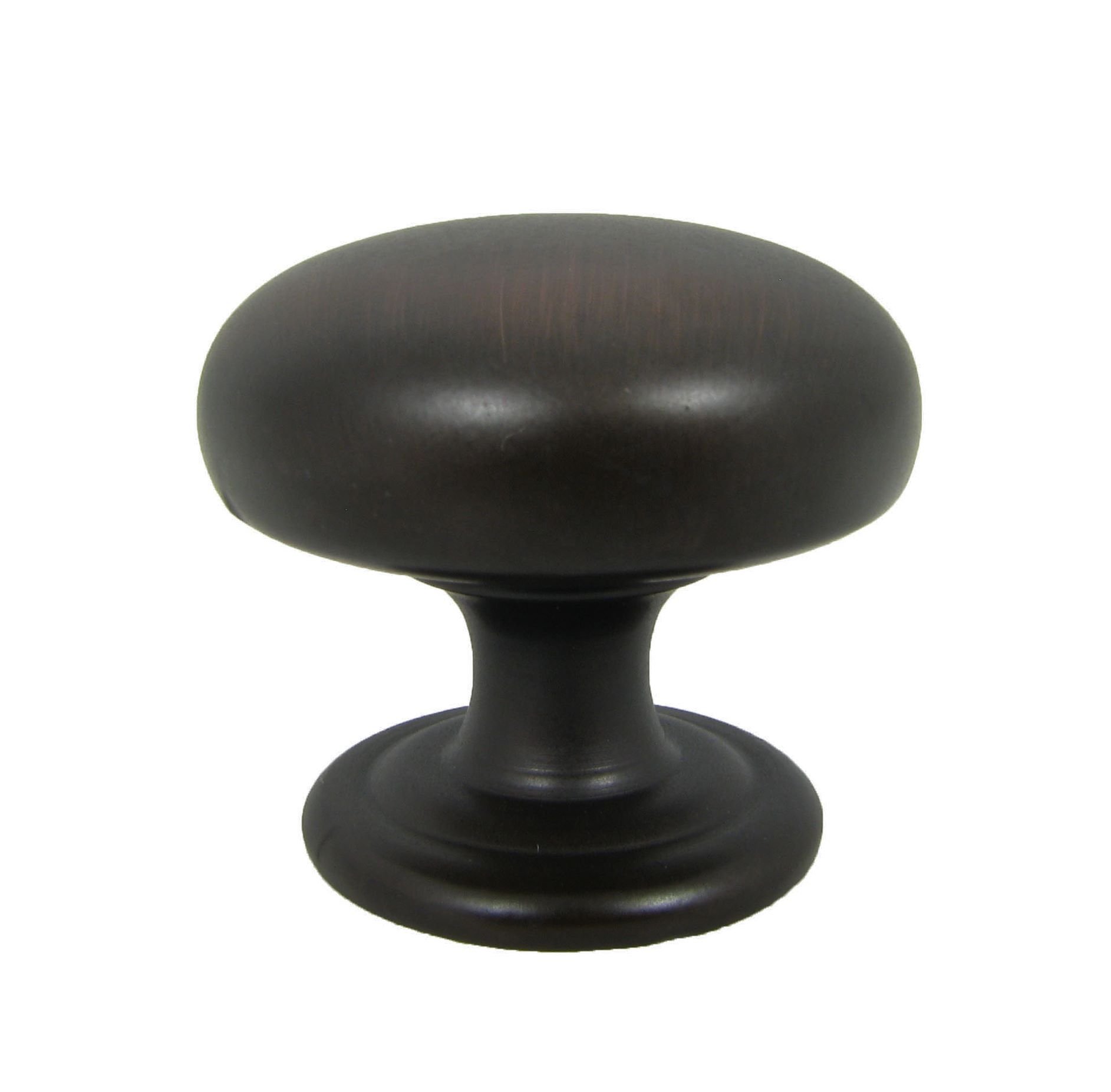 Oil Rubbed Bronze Caroline Cabinet Knob - Vintage Style Drawer Pulls for Kitchen Cabinets, Dressers & Furniture (Set of 10) - Perfect for Home Renovation & DIY Projects