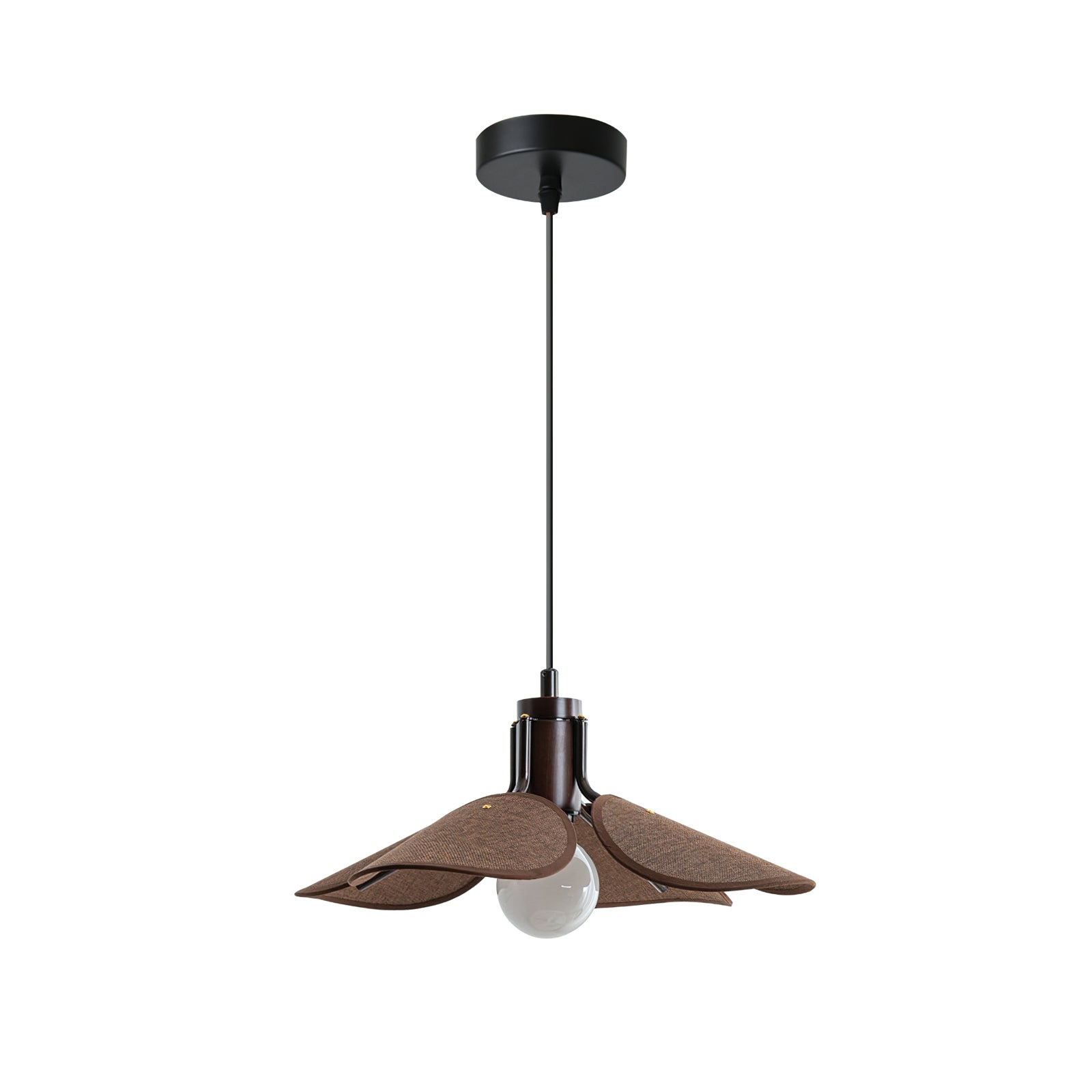 Petal Bloom Pendant Light - Elegant Floral Glass Ceiling Lamp for Dining Room, Kitchen Island & Bedroom Decor | Modern Lighting Fixture