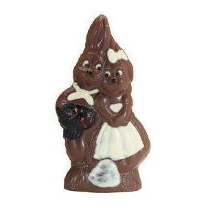 Rabbit Couple Figurine - Cute Home Decor for Valentine's Day, Wedding, Anniversary Gift - Perfect for Bookshelf, Mantel, or Tabletop Display