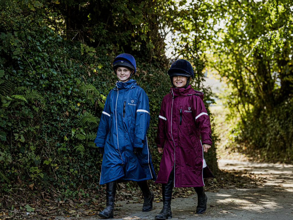 Evolution Kids' Lightweight Fleece Jacket with Stowaway Hood & Reflective Details - Navy Blue | Warm & Comfortable for Outdoor Play, School, and Winter Activities