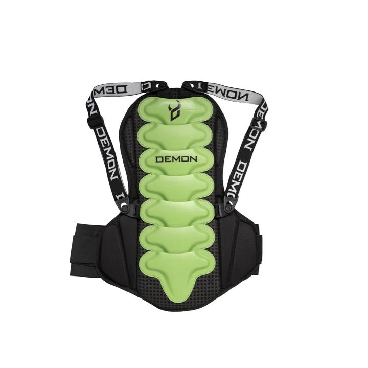 Demon Flex Force Pro Spine Guard - Lightweight & Breathable Back Support for Sports & Outdoor Activities - Perfect for Cycling, Running, and Gym Workouts