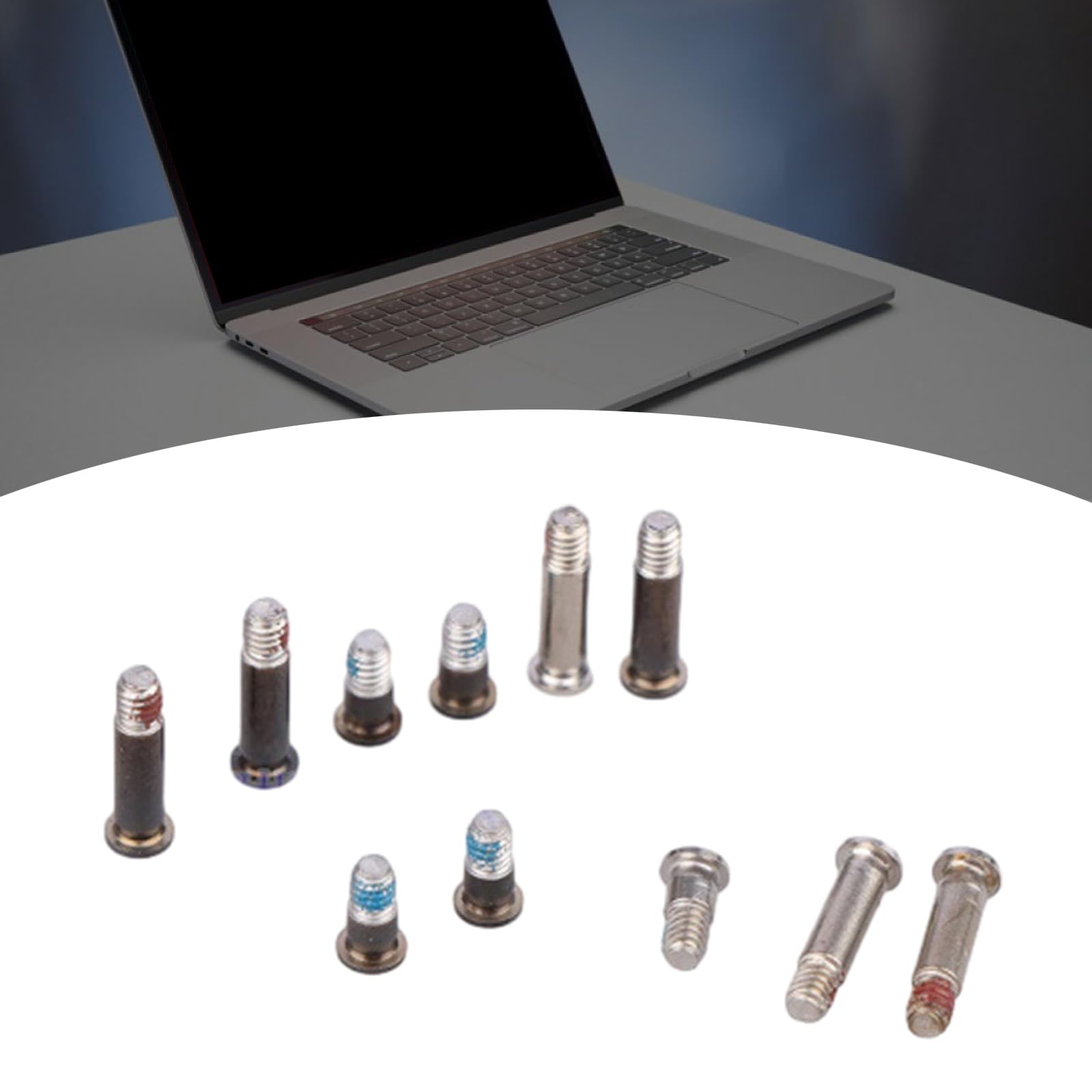 HOOLRZI A2442 A2485 Laptop Screw Kit - 8PCS Replacement Screws for 14