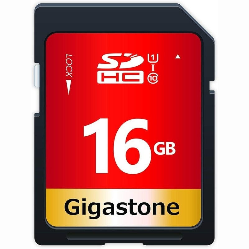 Gigastone 4GB 16GB 32GB 128GB SD Memory Card - Single & Multi Pack Options for Cameras, Drones, Gaming & More | High-Speed Storage Solution