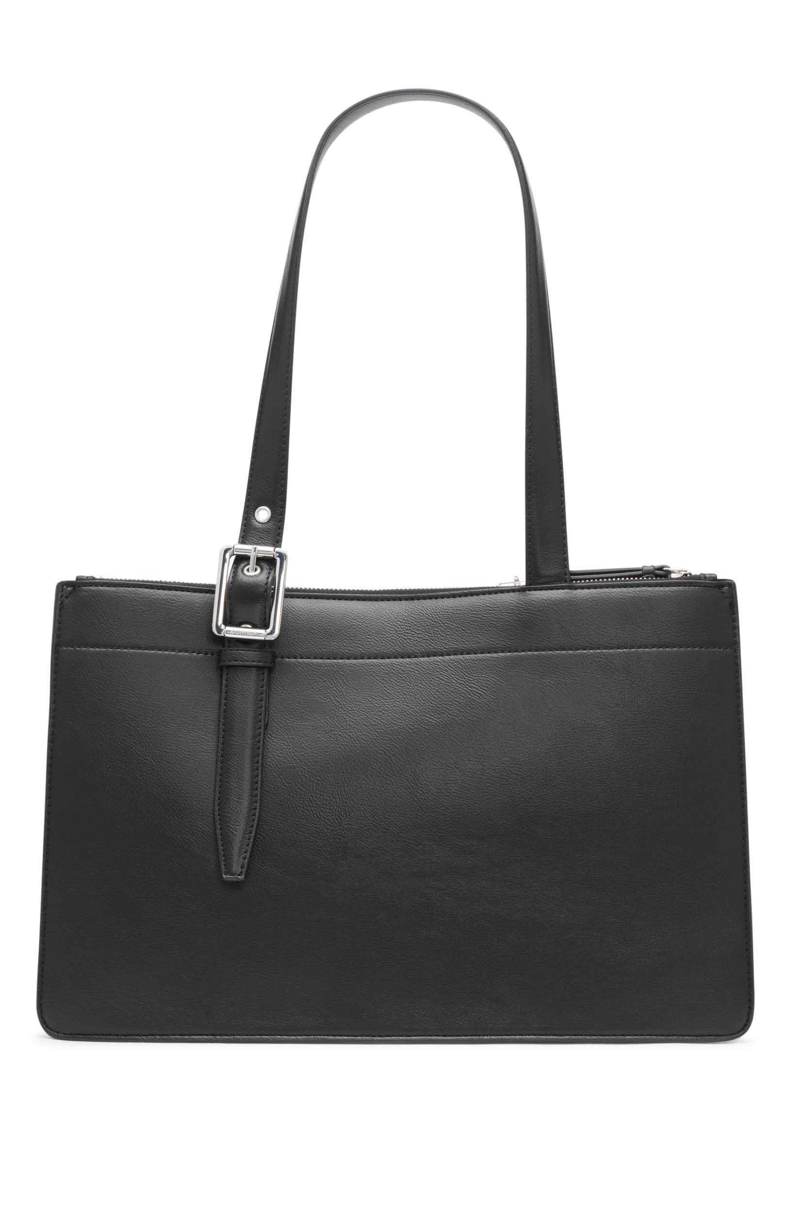 Calvin Klein Havana Novelty Organizational Tote Bag for Women - Stylish Large Capacity Work & Travel Tote - Perfect for Office, Gym, Beach & Weekend Getaways
