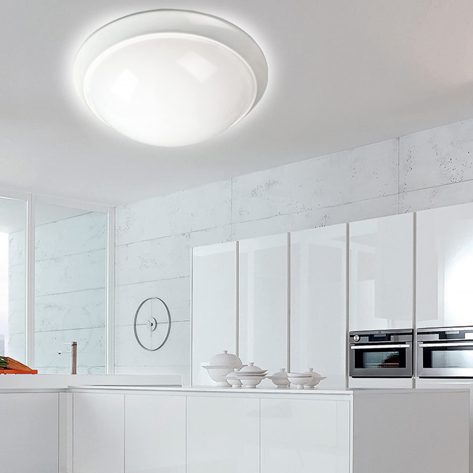 2-Pack Fire Retardant Plastic Lamp Shades - Ceiling & Floor Light Covers, Flame Resistant & Durable for Home, Office, and Bedroom Lighting Decor