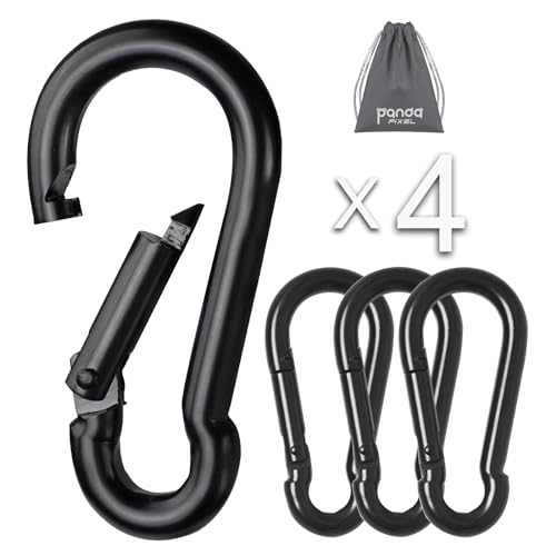 4pcs-3.15inch Black