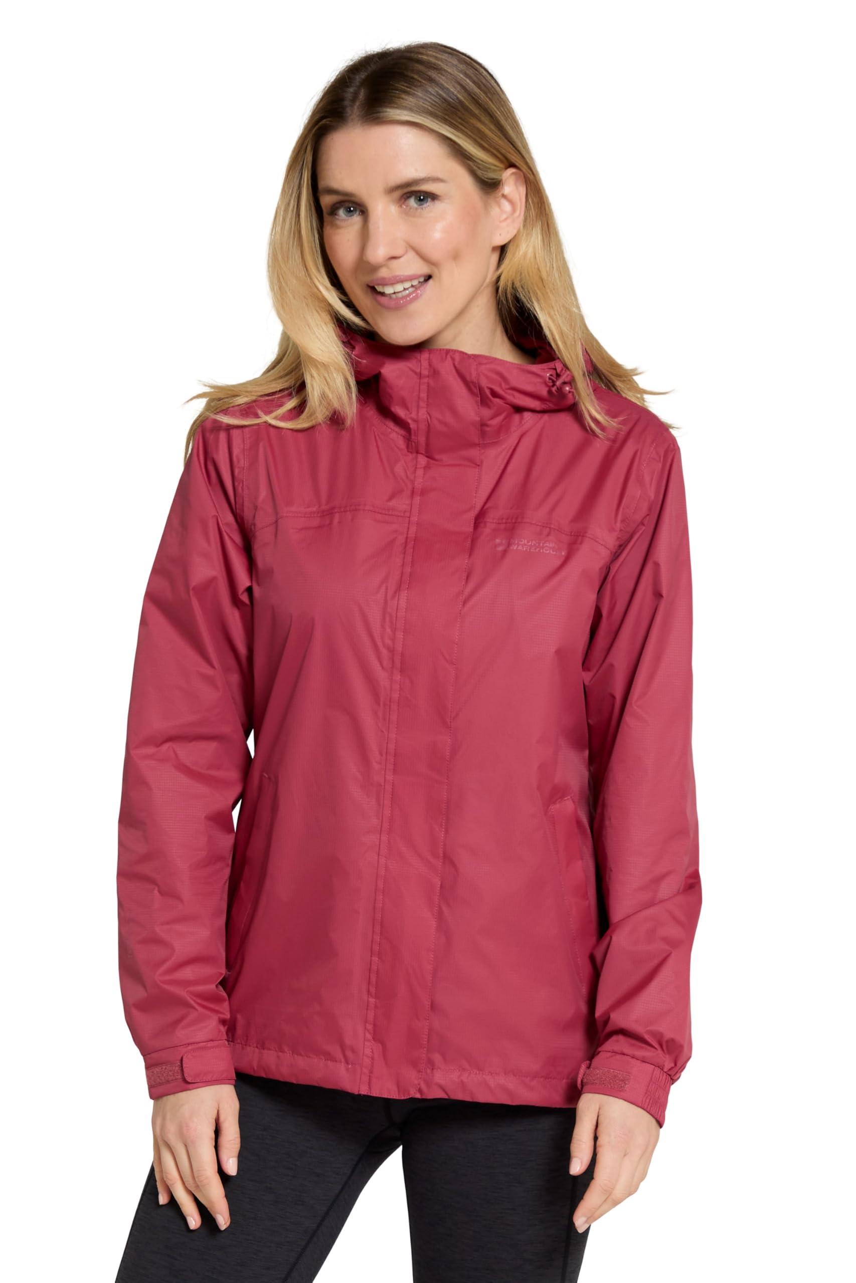 Mountain Warehouse Torrent Women's Waterproof Rain Jacket with Taped Seams - Lightweight Windproof Outdoor Jacket for Hiking, Camping & Travel
