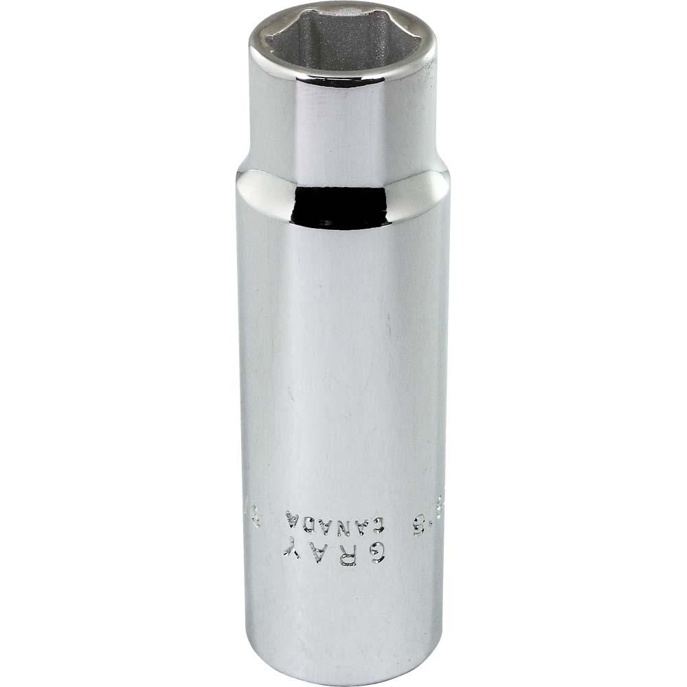 1/2 Inch Drive 6 Point Deep Socket Set - Professional Grade Impact Sockets for Automotive Repair, DIY Projects & Heavy Duty Mechanical Work