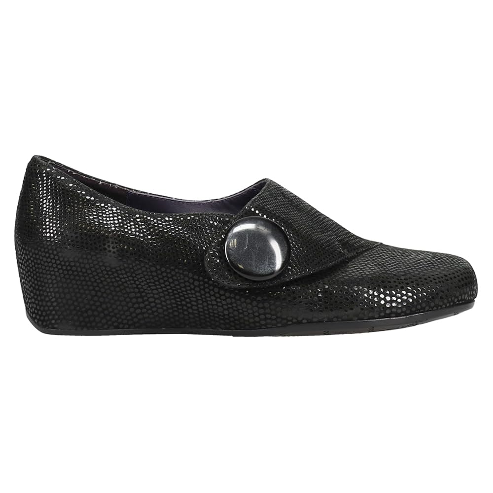 VANELi Women's Maxi Loafers - Comfortable Casual Slip-On Flats for Women (Black) | Perfect for Office, Travel & Everyday Wear