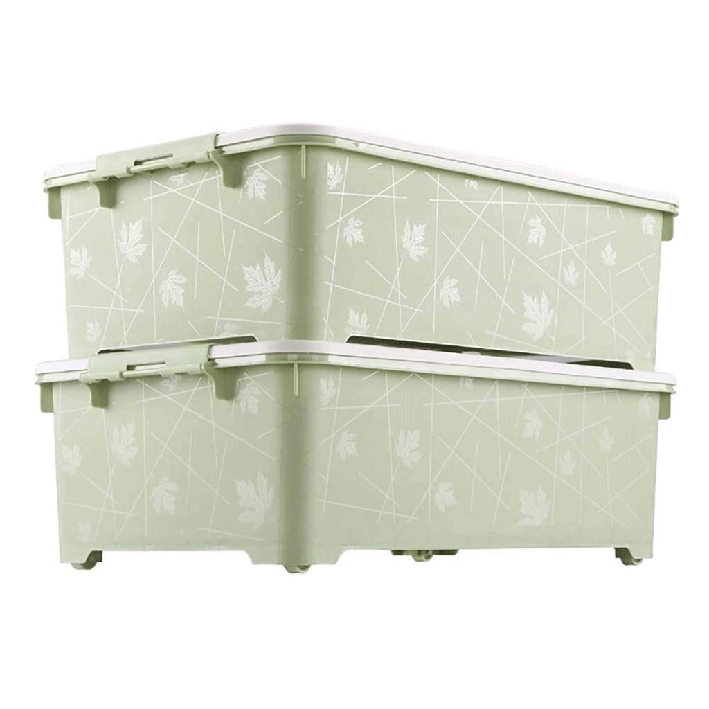 Decorative Storage Box with Lid - Green for Keepsakes, Toys, Photos | Nursery, Office, Bedroom Decor