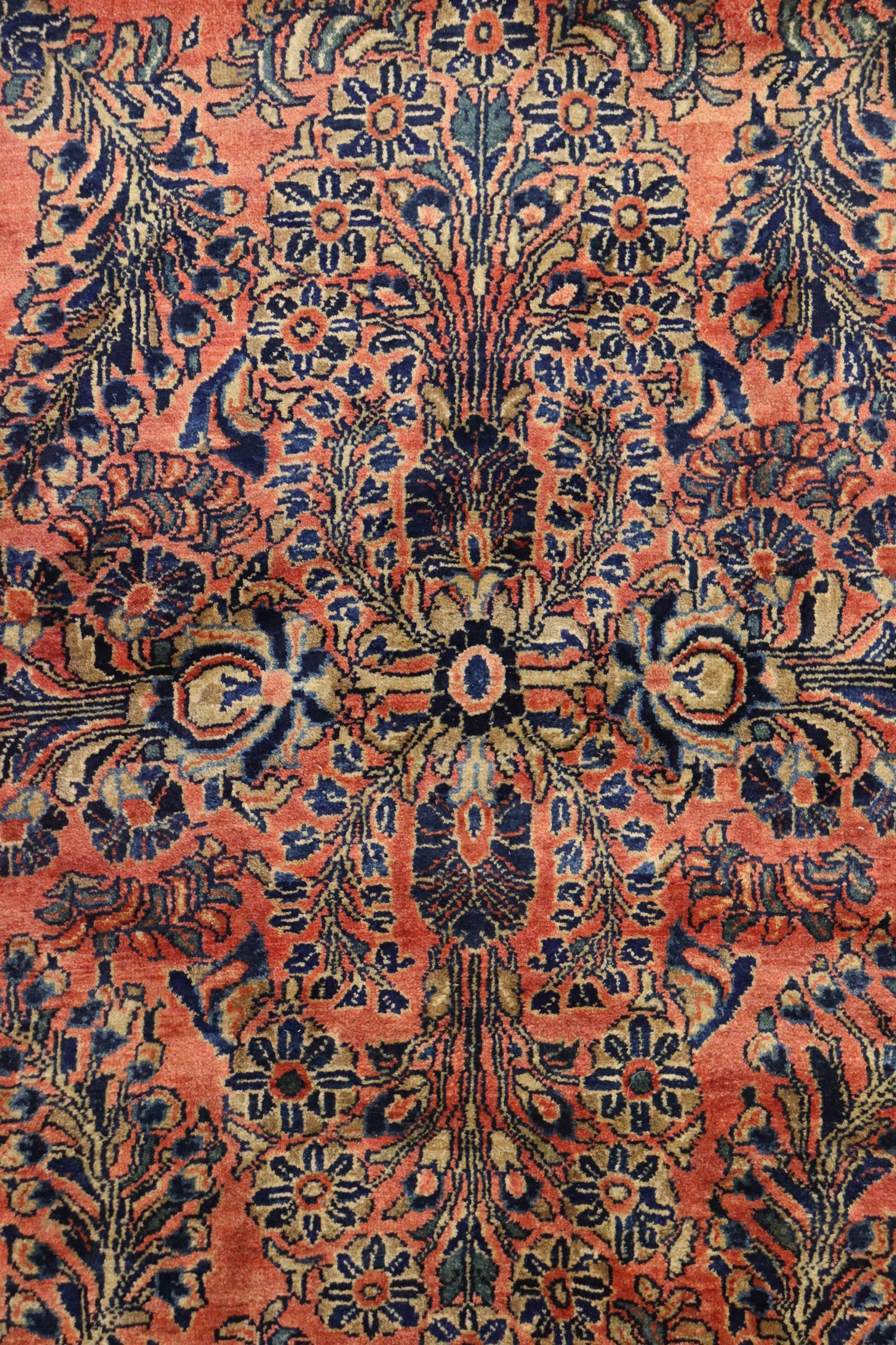 Antique Sarouk Handwoven Traditional Persian Rug - J67806 - Perfect for Living Room, Bedroom & Home Decor
