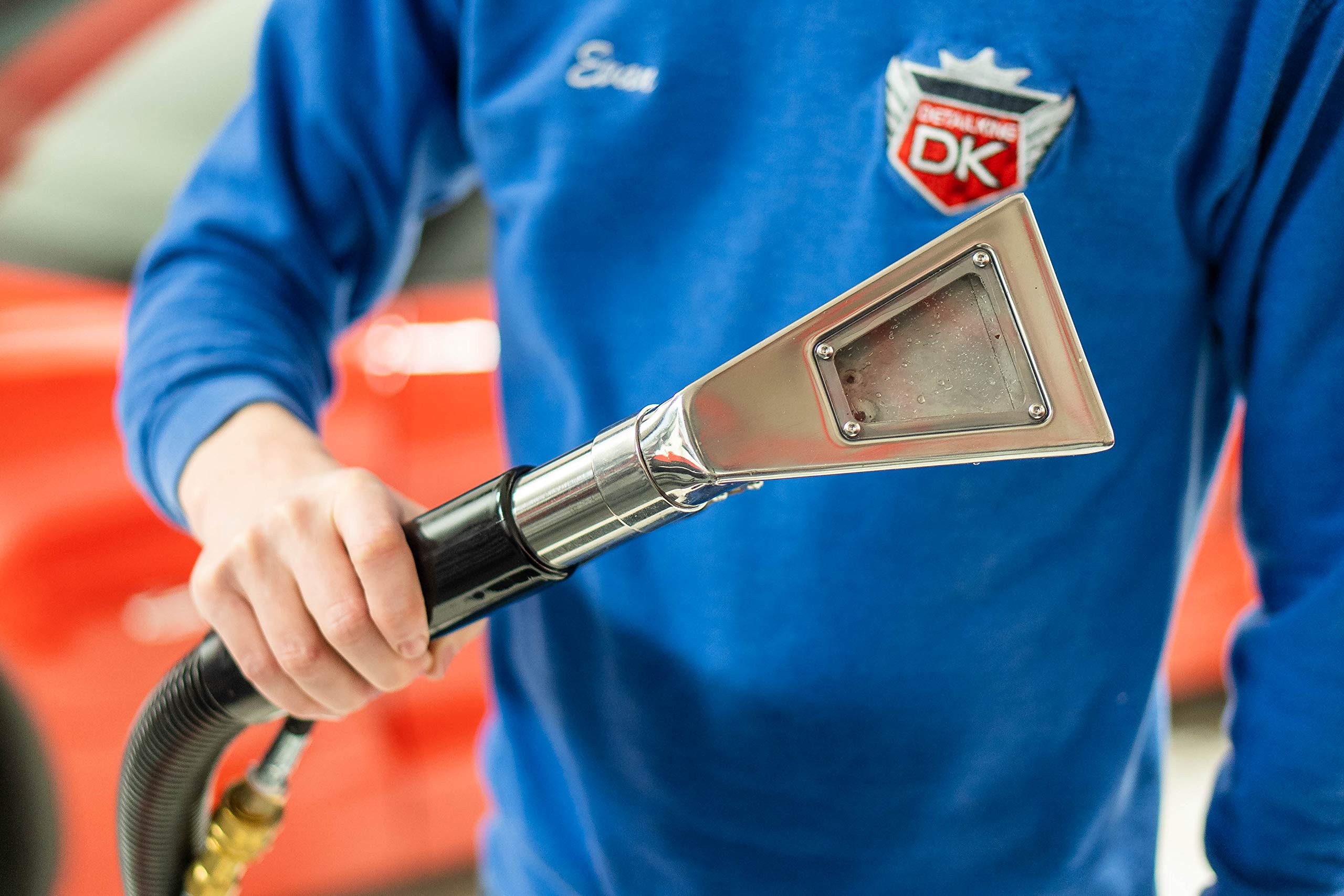 Detail King Extractor Hand Tool with Viewing Window - Professional Upholstery Cleaner and Carpet Extractor for Deep Cleaning | Perfect for Car Seats, Sofas, Mattresses & Home Furniture Care