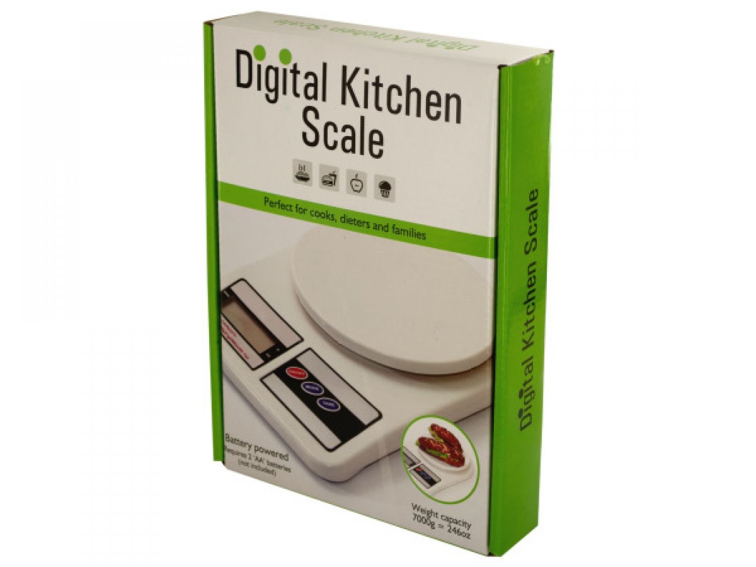 StarSun Depot Digital Kitchen Scale - Set of 2, Precise Electronic Food Scale for Baking, Cooking & Portion Control | Perfect for Home Kitchen, Meal Prep & Weight Loss Tracking