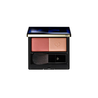 Long-Lasting Powder Blush Duo Refill - Natural Matte & Shimmer Finish for Cheeks | Perfect for Everyday Wear & Special Occasions