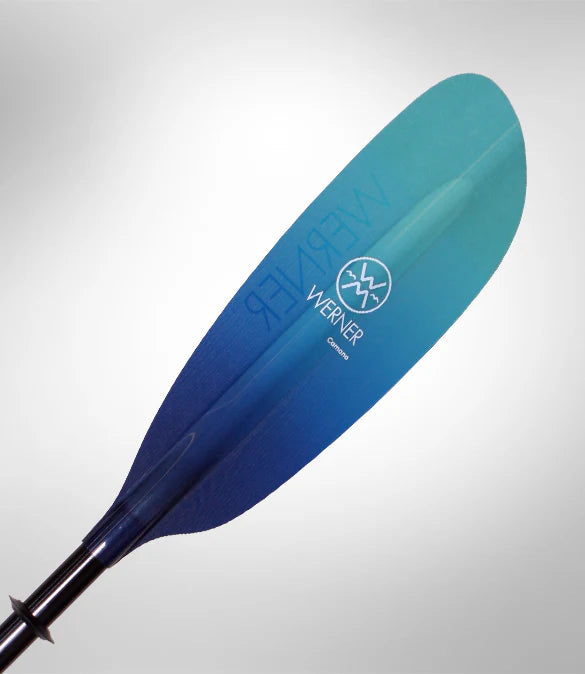 Camano 2-Piece Bent Shaft Paddle - Standard Length for Kayaking & Canoeing - Lightweight Aluminum Construction for Smooth Strokes