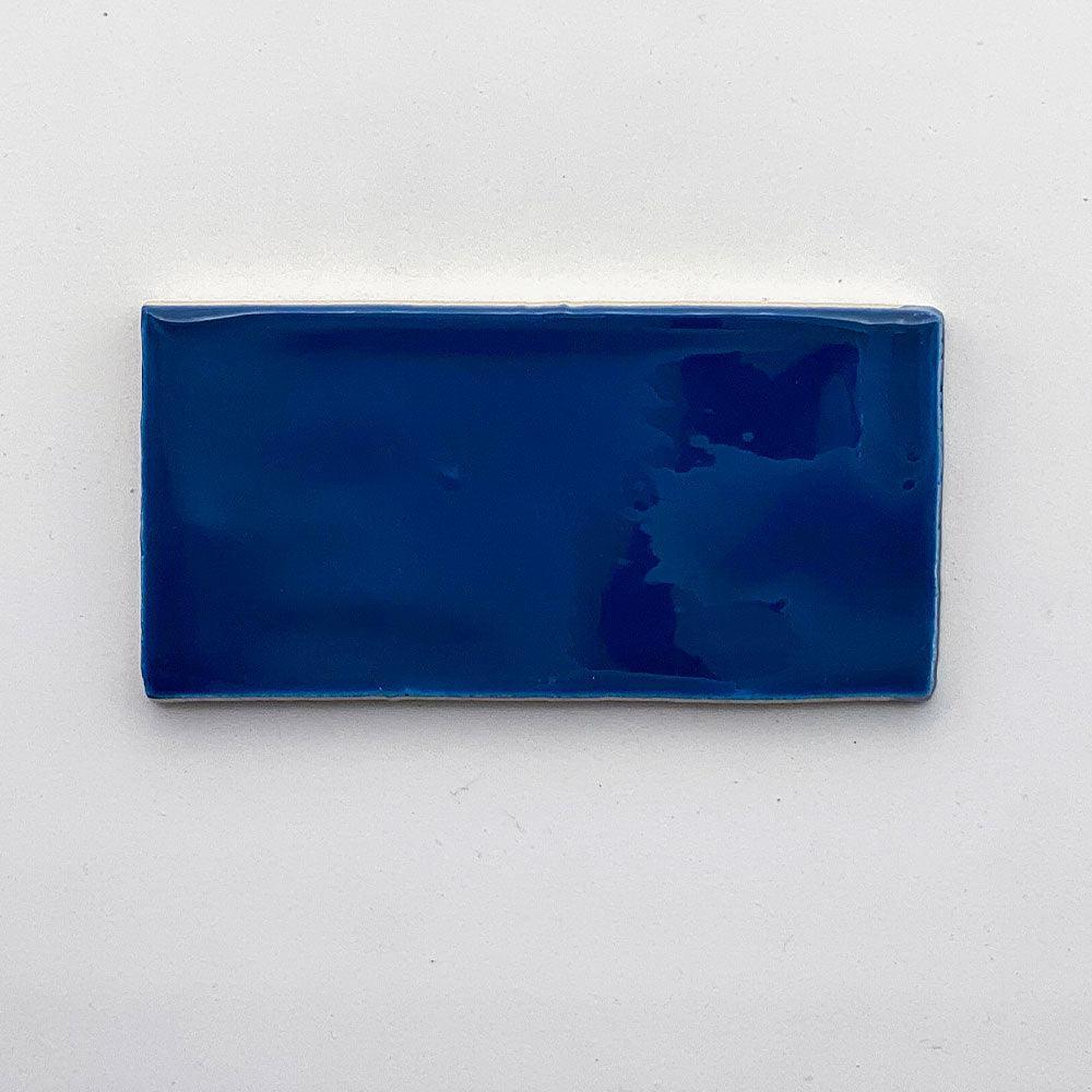Manhattan Saffire 75x150 Glossy Ceramic Subway Tile - Perfect for Kitchen Backsplash, Bathroom Walls & Modern Interior Design